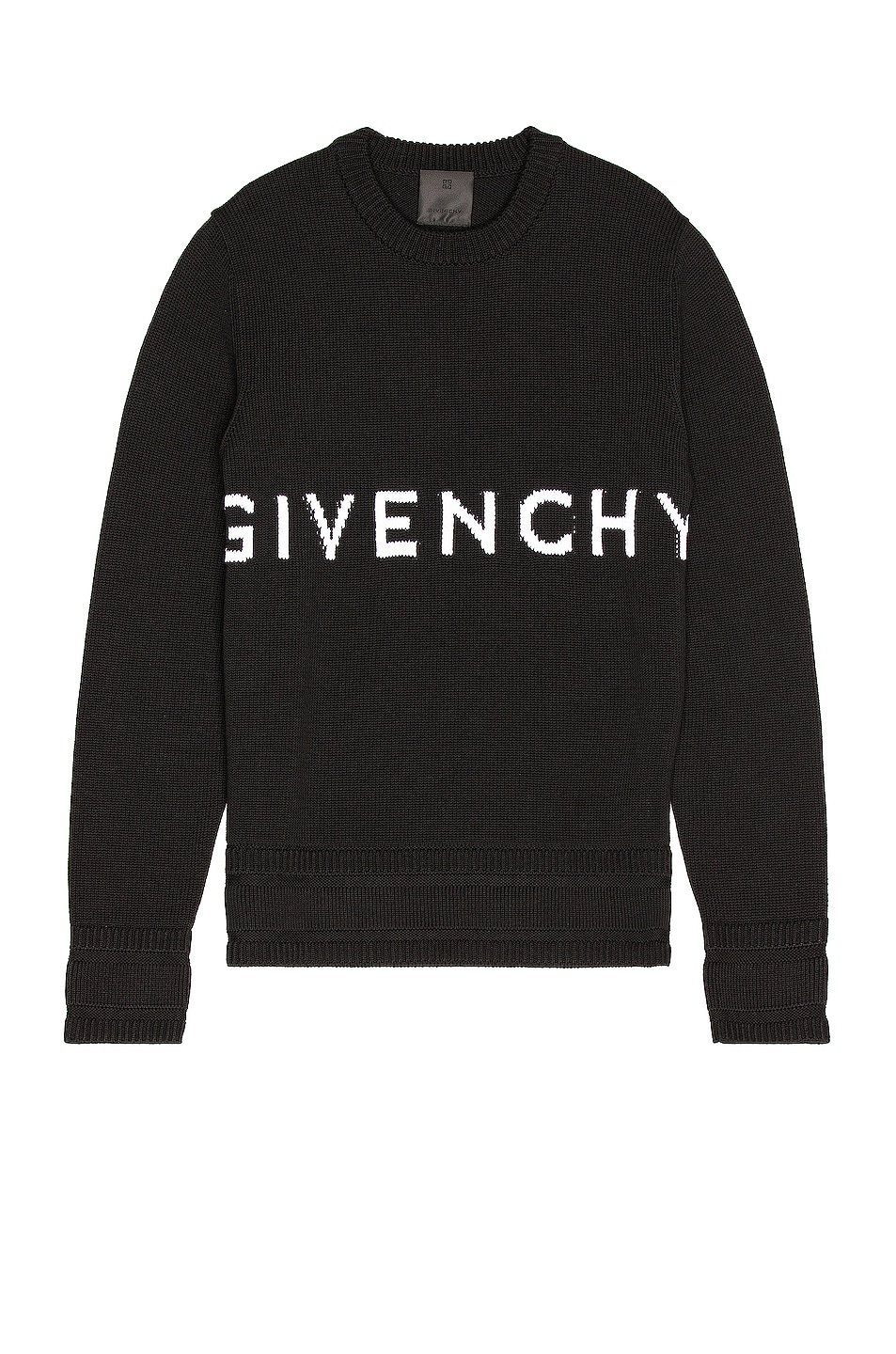 Image 1 of Givenchy Jersey Stitch Sweater in Black