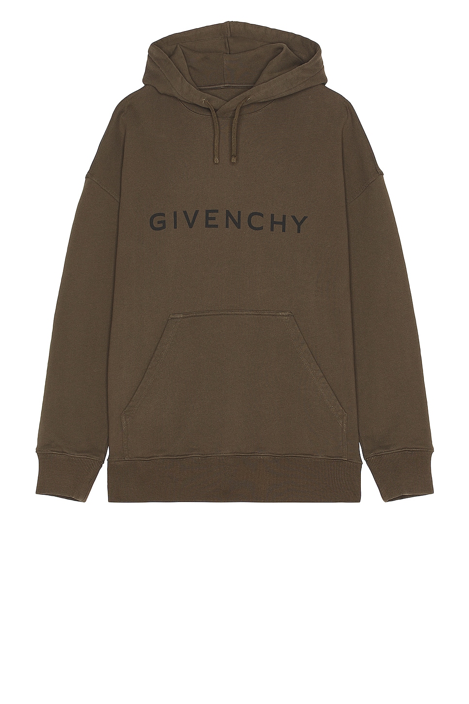 Image 1 of Givenchy Slim Fit Hoodie in Khaki