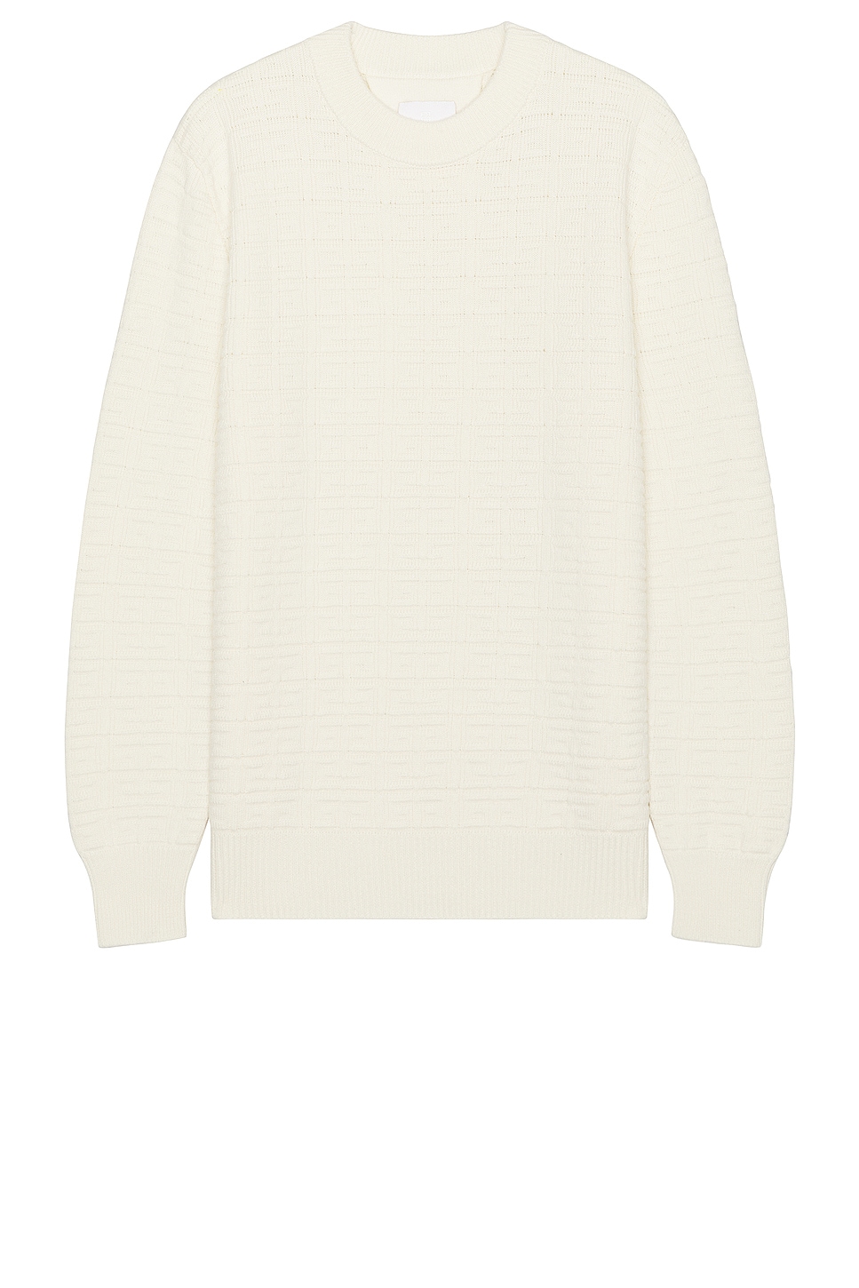 Image 1 of Givenchy Crew Neck Jumper in Cream