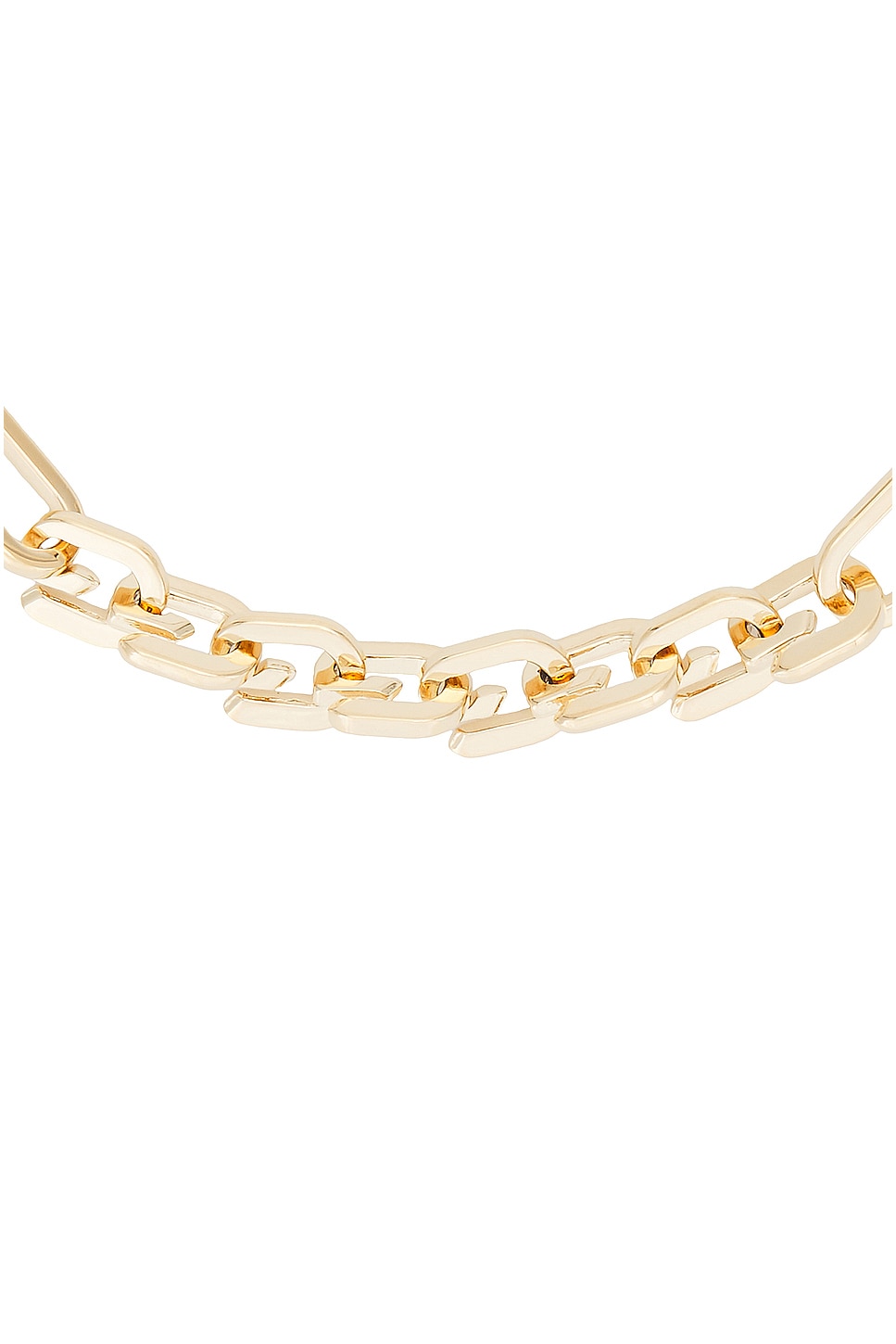 Image 1 of Givenchy G Link Mixed Necklace in Golden & Silvery