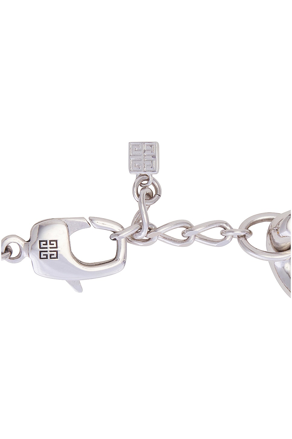 Image 1 of Givenchy 4G Golden Silvery Chain Large Necklace in Golden & Silvery