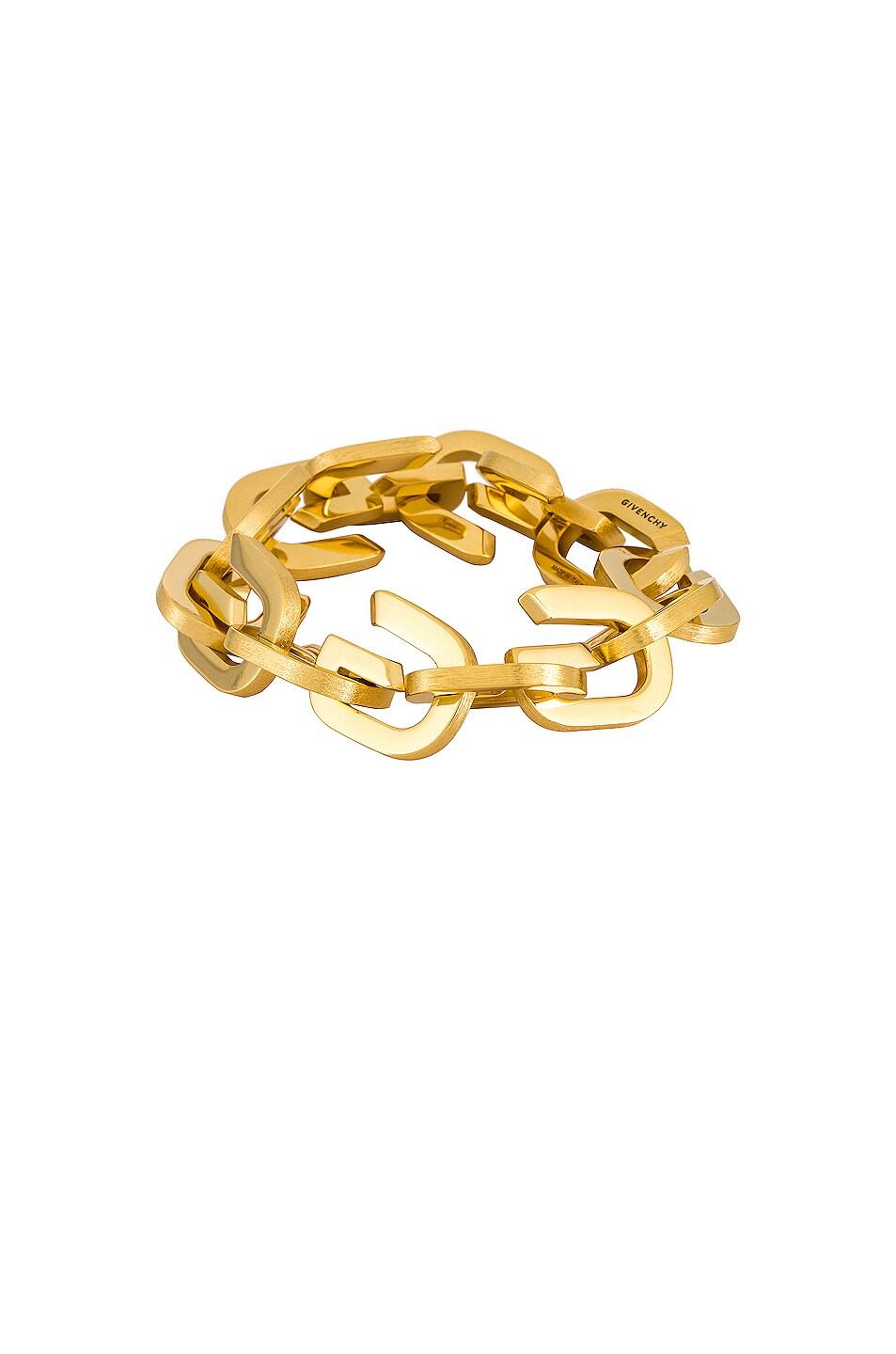 Image 1 of Givenchy G Link Medium Bracelet in Golden Yellow