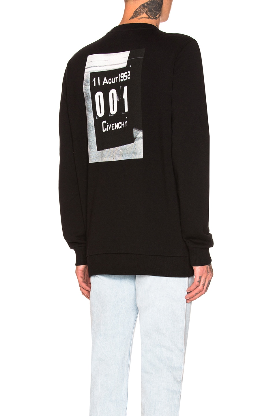 Image 1 of Givenchy Graphic Sweatshirt in Black