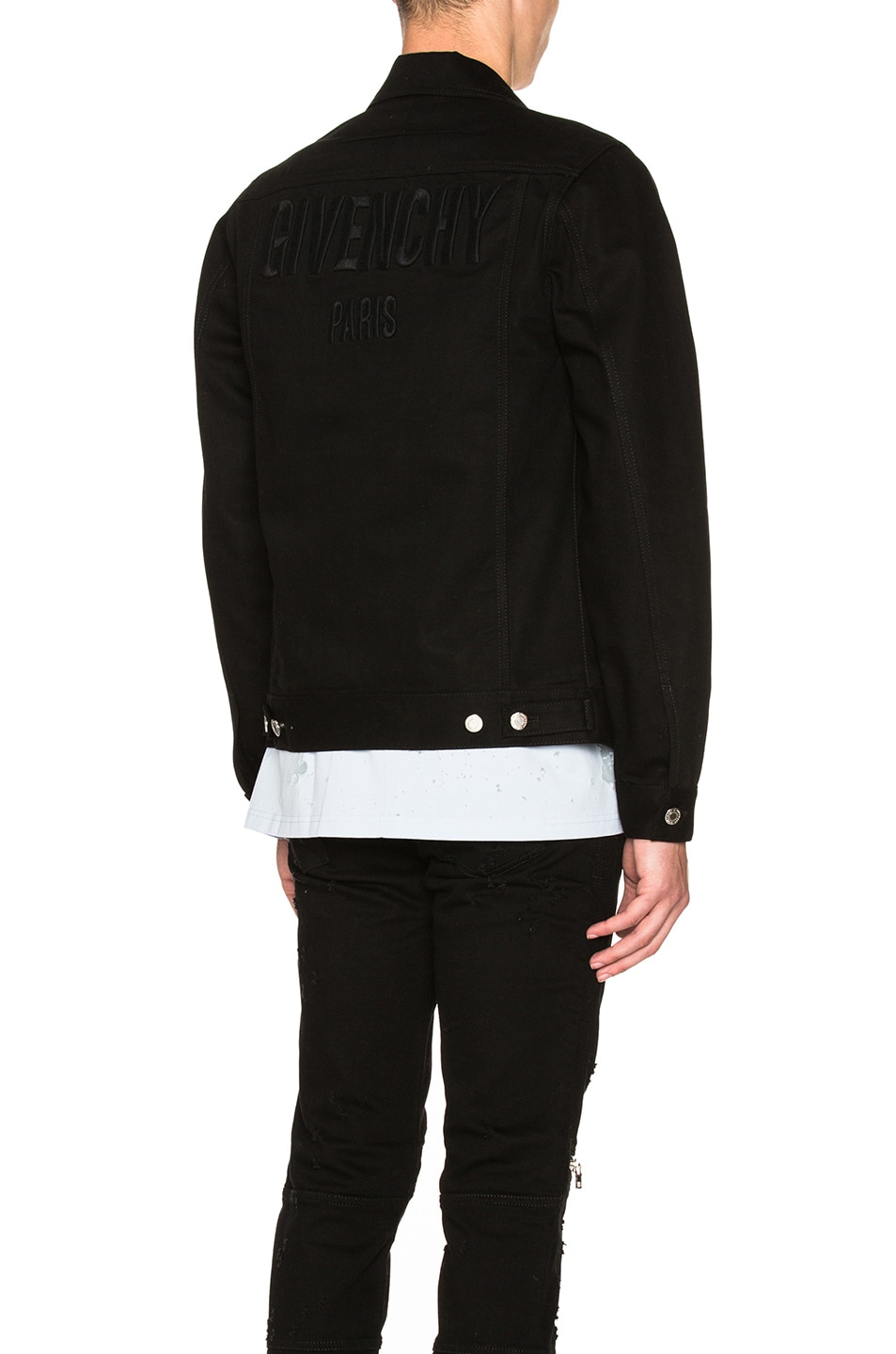 Image 1 of Givenchy Trucker Jacket in Black