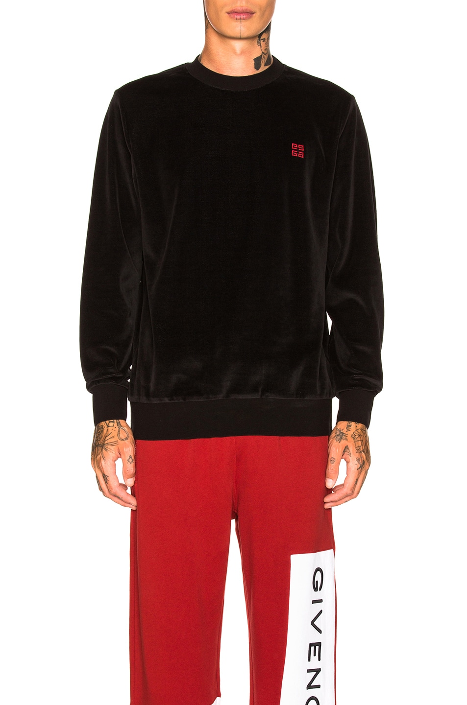 Image 1 of Givenchy 4G Sweatshirt in Black