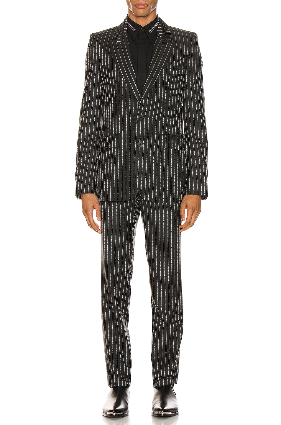 Image 1 of Givenchy Blazer & Trouser Suit in Black & White