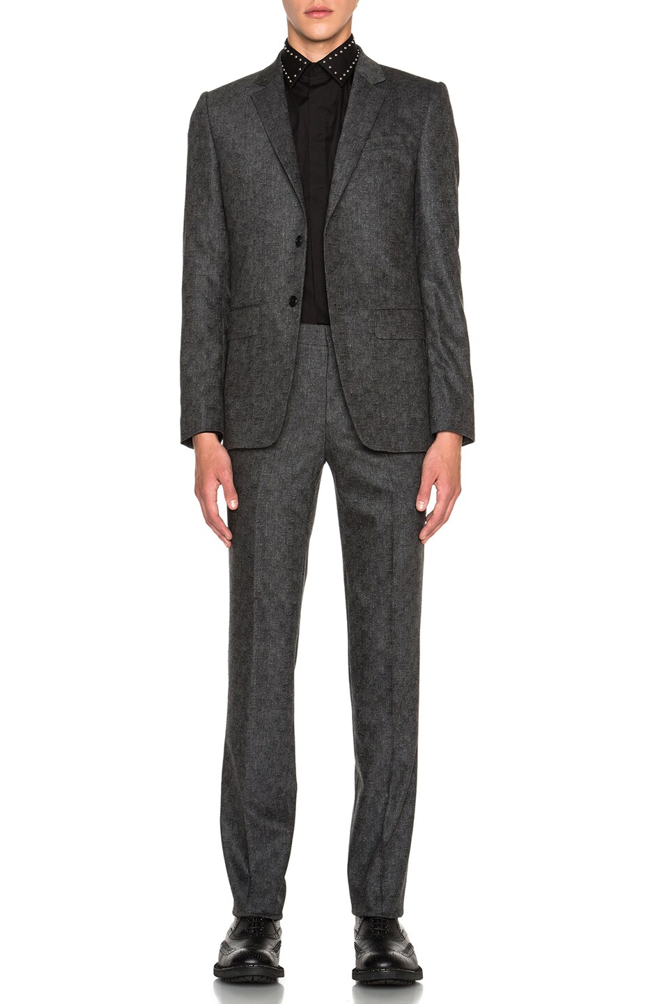 Image 1 of Givenchy 2 Button Suit in Charcoal