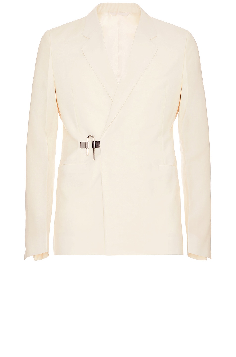 Image 1 of Givenchy U Lock Slim Fit Jacket in Ivory