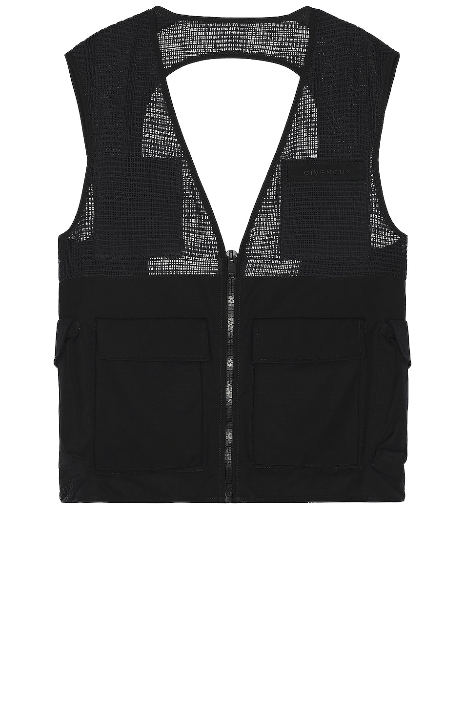 Image 1 of Givenchy Cargo Gilet Vest in Black