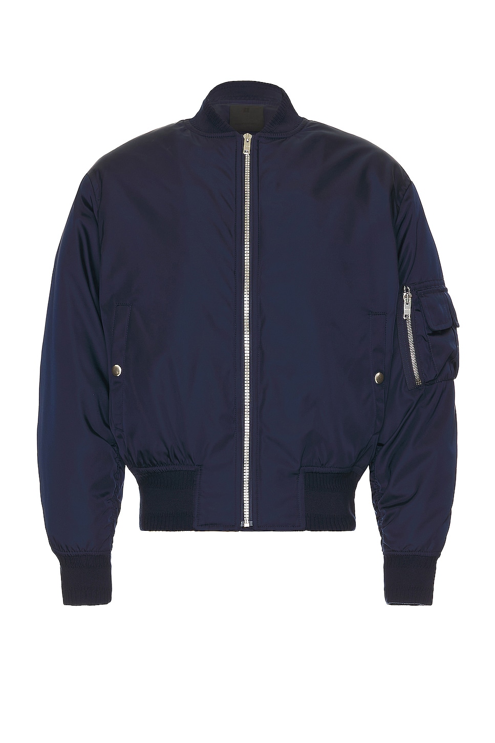 Image 1 of Givenchy 4g Zip Bomber in Deep Blue