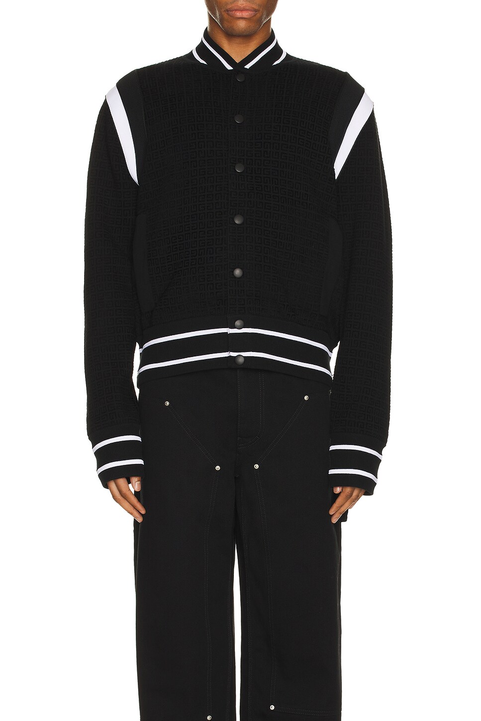 Knitted Bomber Jacket