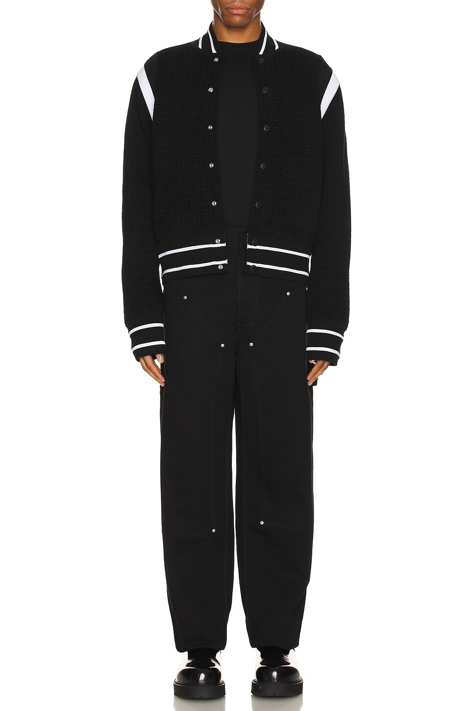 Knitted Bomber Jacket