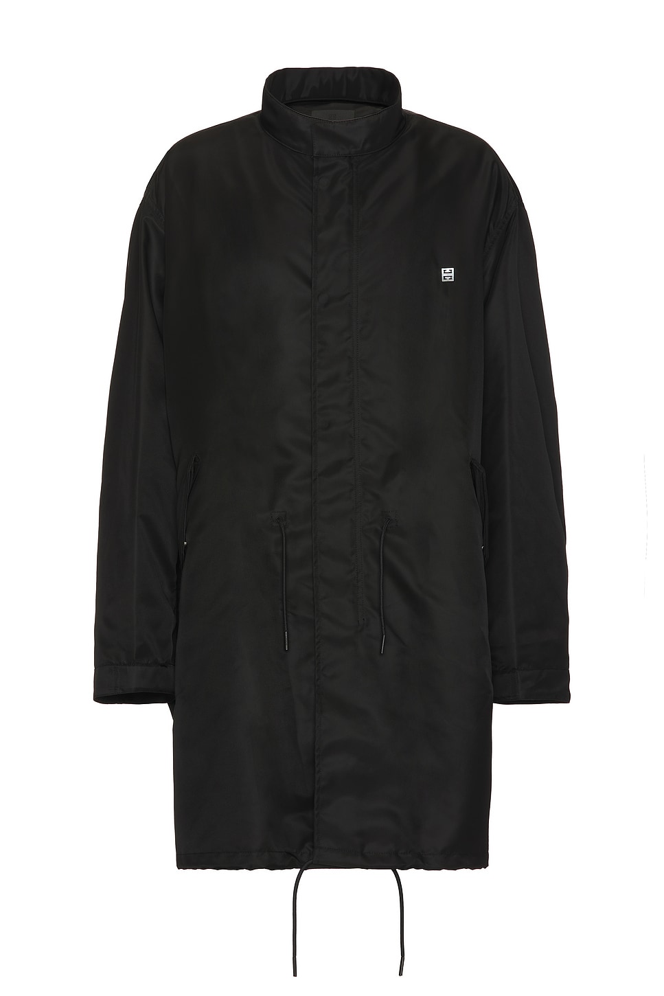 Shop Givenchy Fishtail Parka In Black