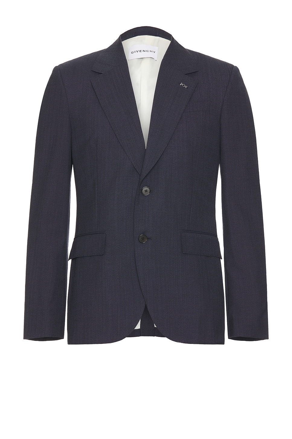 Image 1 of Givenchy Notch Lapel Jacket in Dark Blue