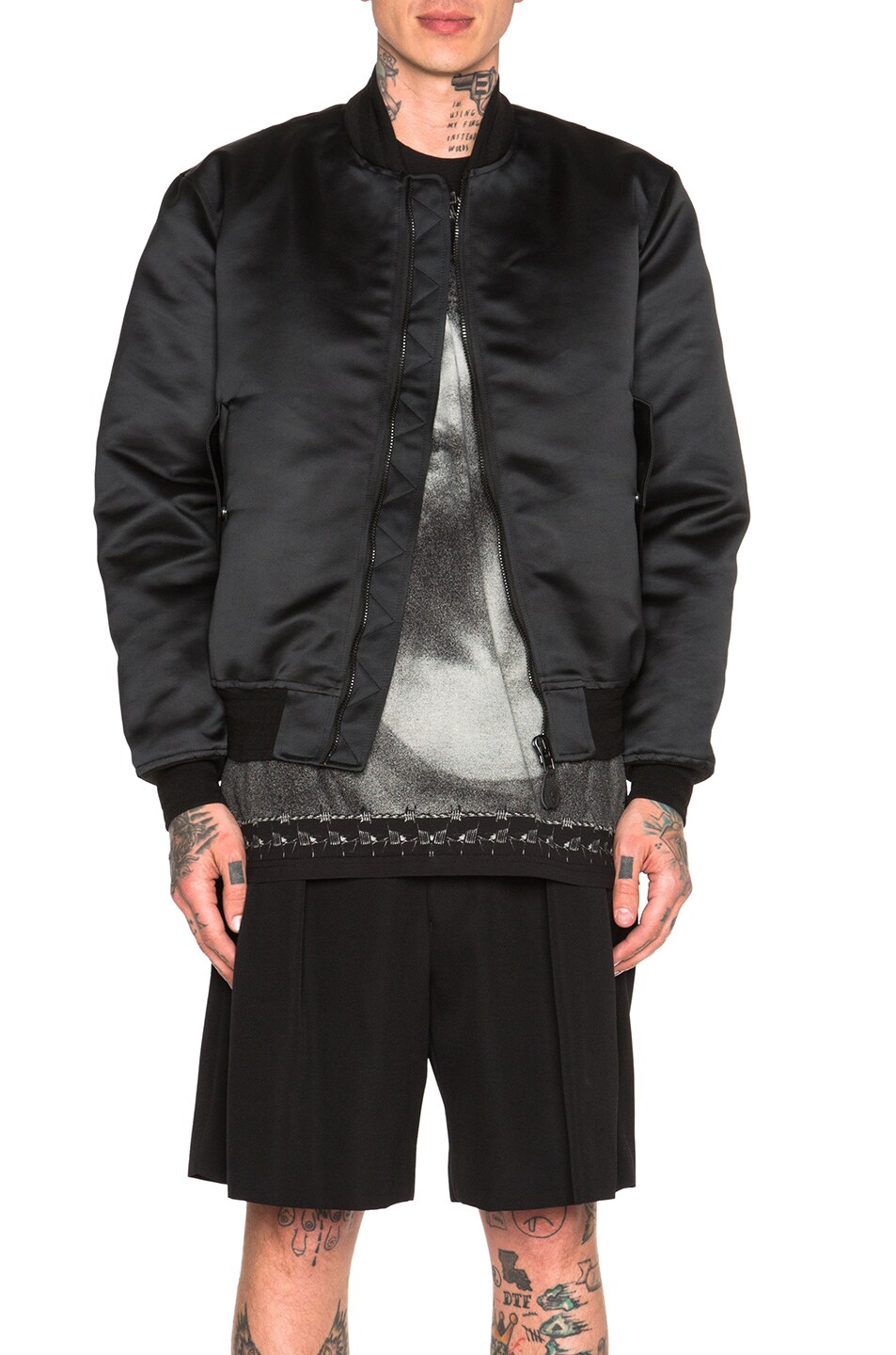 Image 1 of Givenchy Bomber Jacket in Black