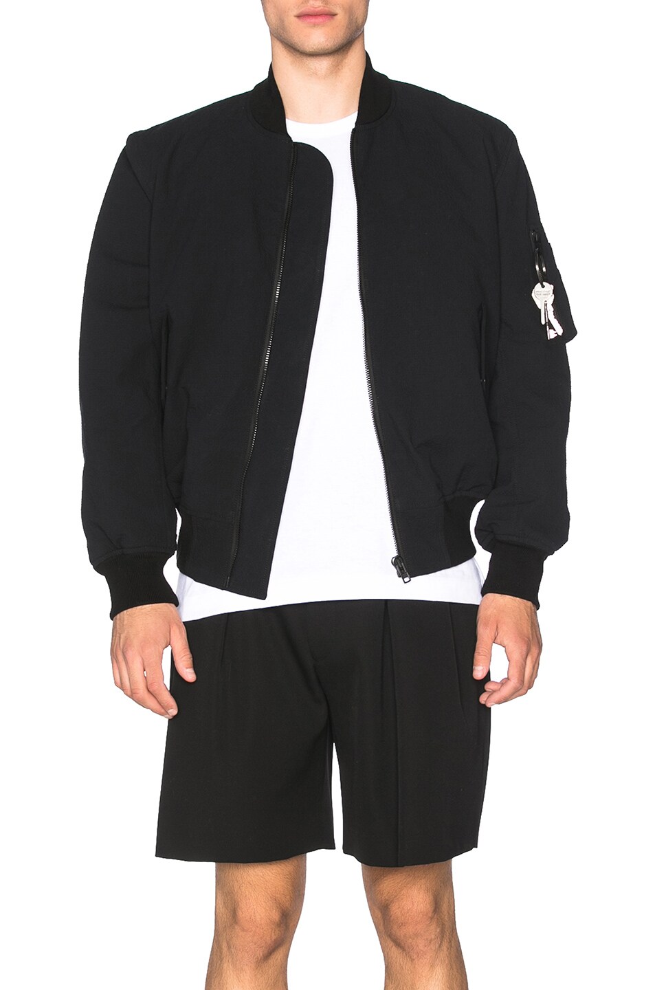 Image 1 of Givenchy Bomber Jacket in Black