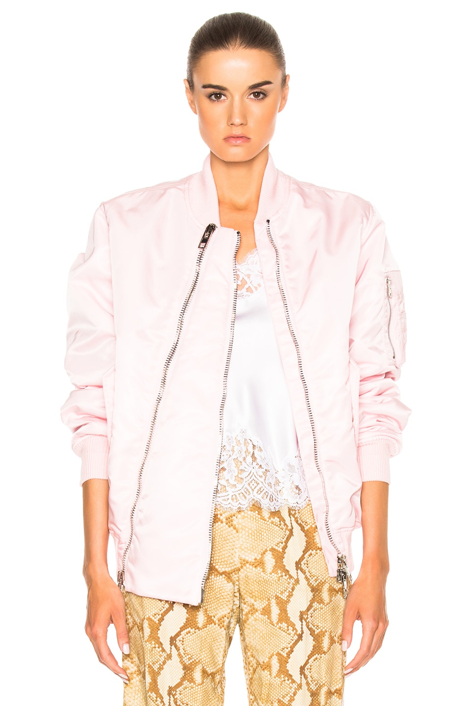 Image 1 of Givenchy Bomber Jacket in Pink