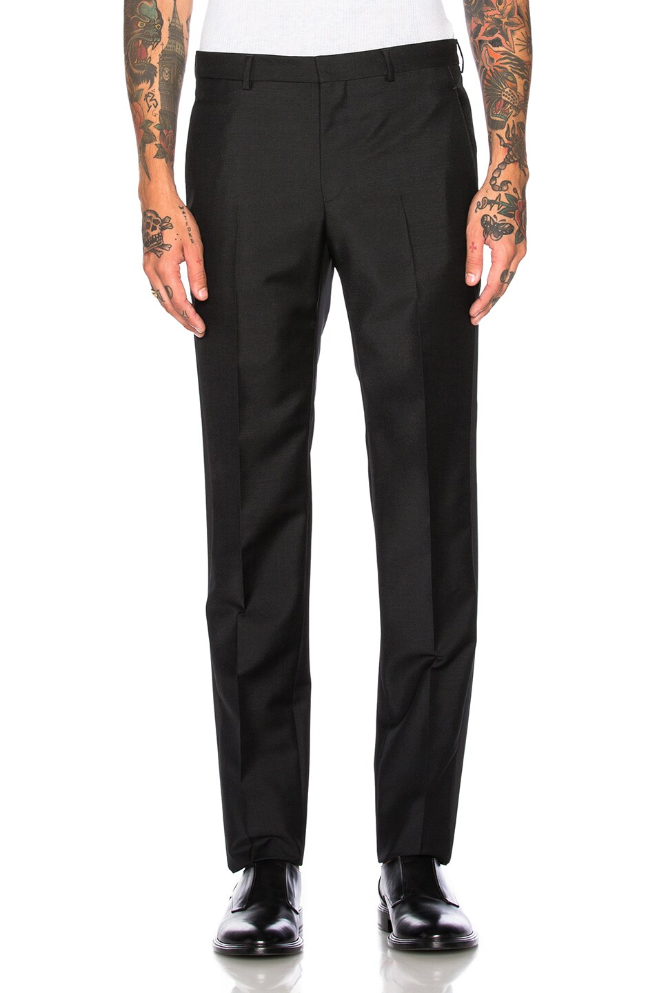 Image 1 of Givenchy Wool Mohair Trousers in Black