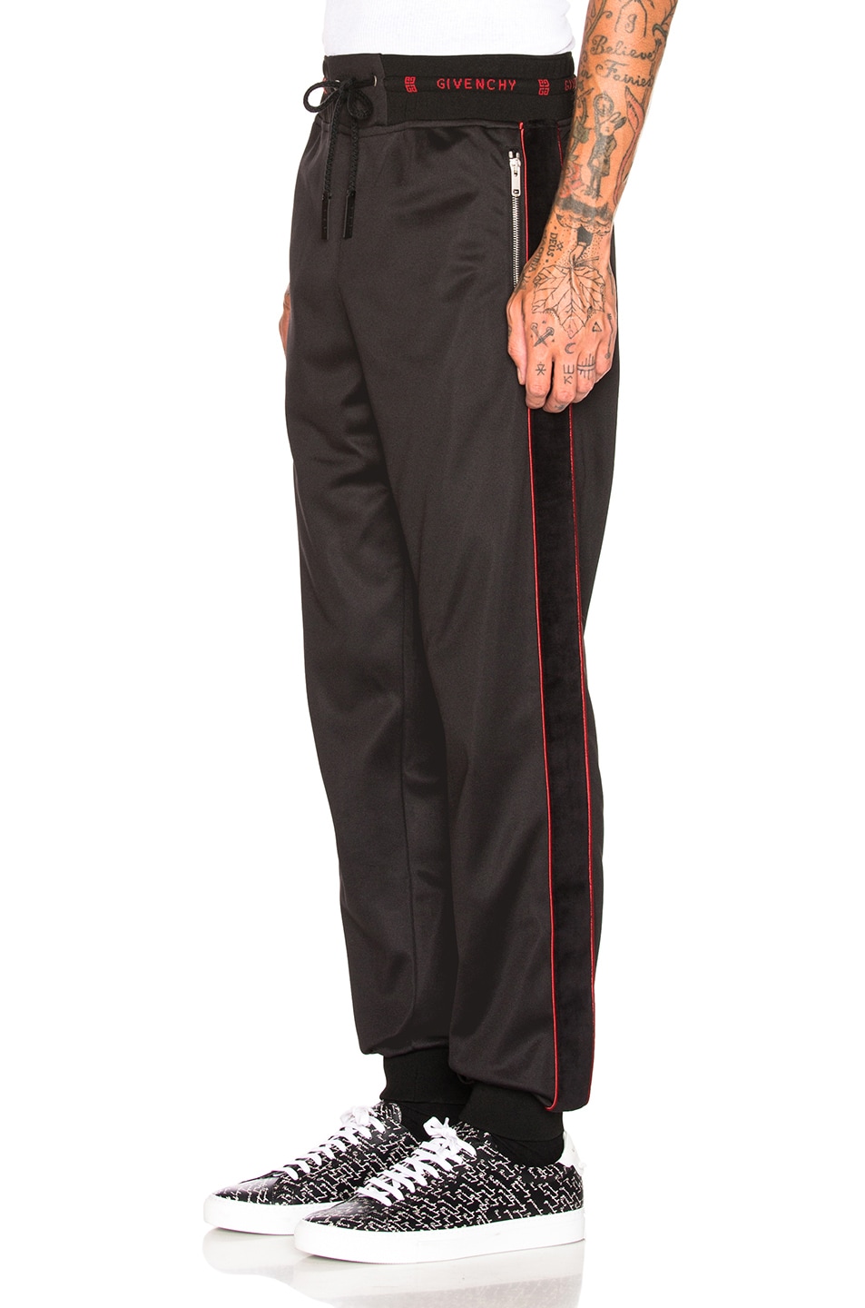 Image 1 of Givenchy Sweatpants with Piping in Black