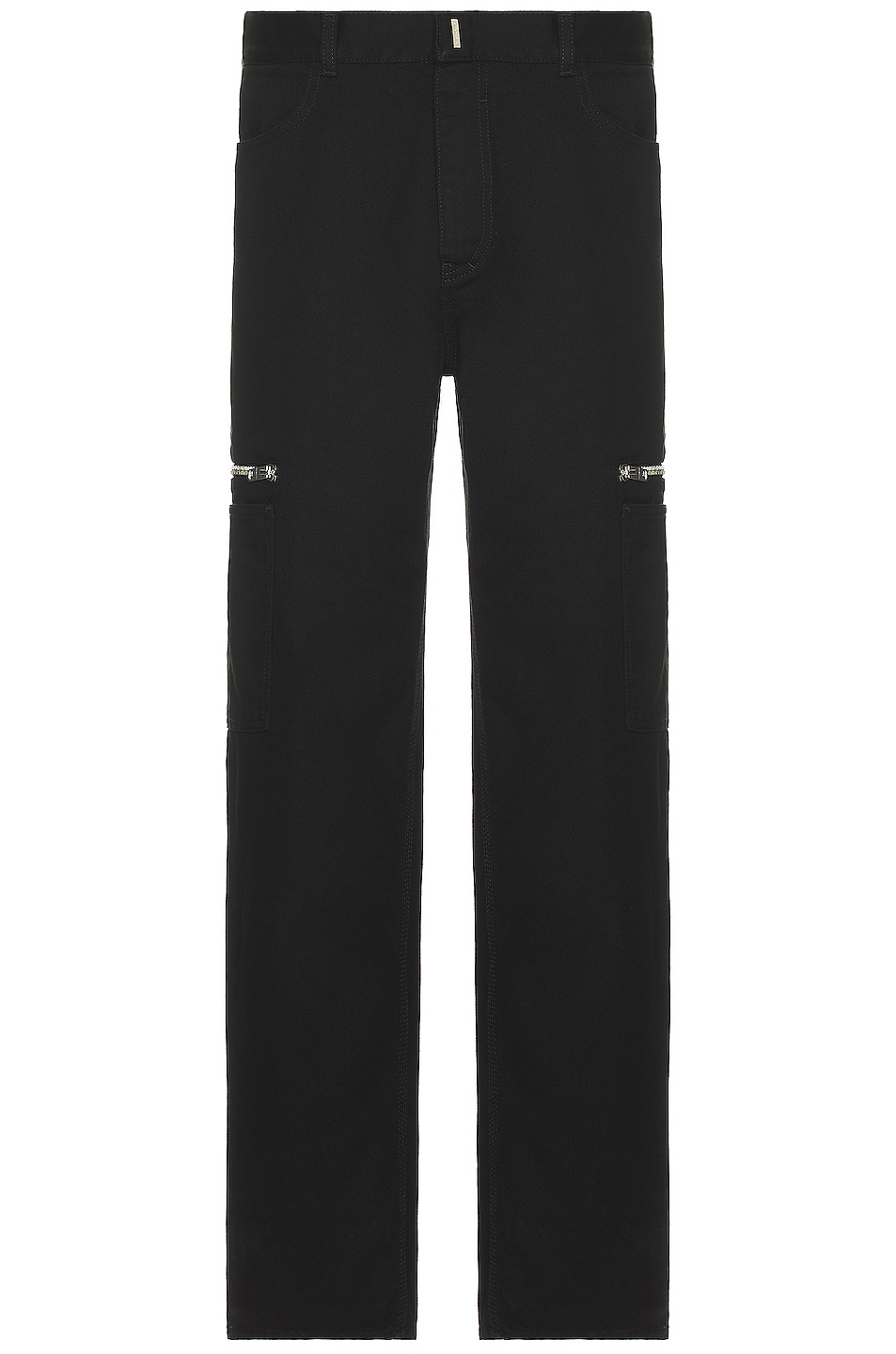 Image 1 of Givenchy Loose Fit Cargo Pocket Pants in Black