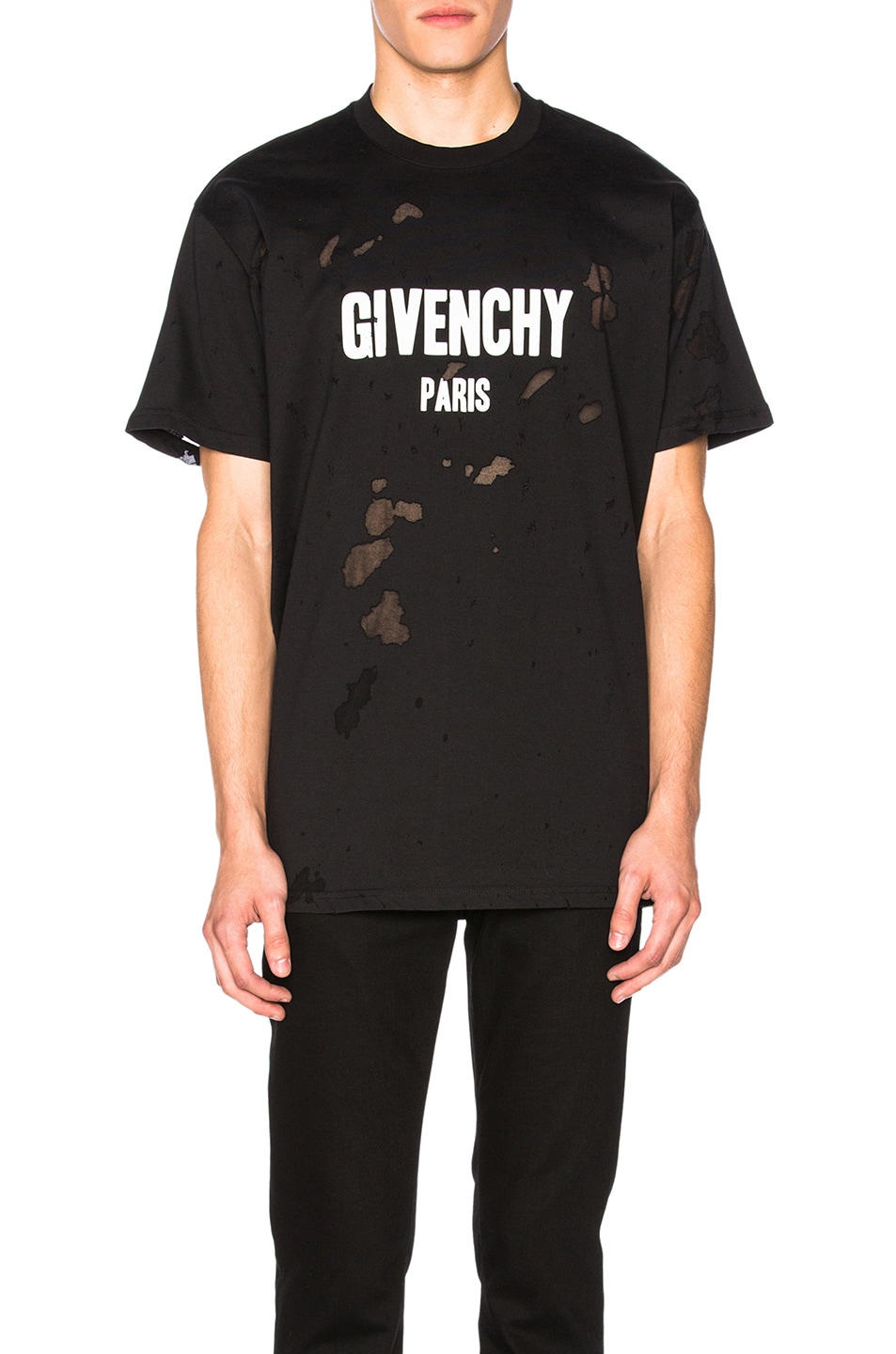 Image 1 of Givenchy Printed Tee in Black
