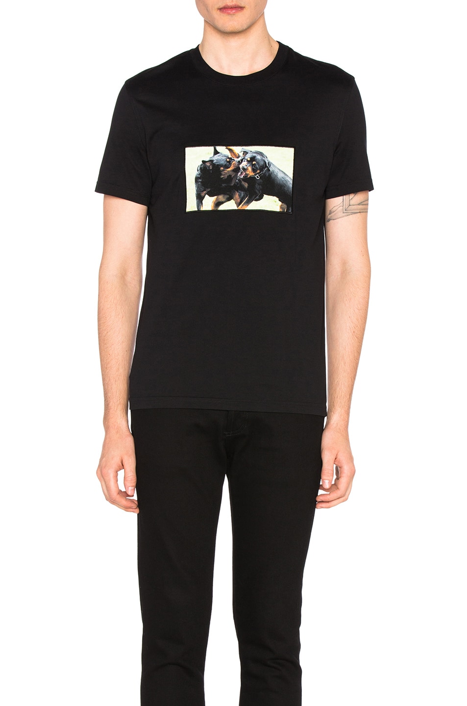 Image 1 of Givenchy Graphic Tee in Black