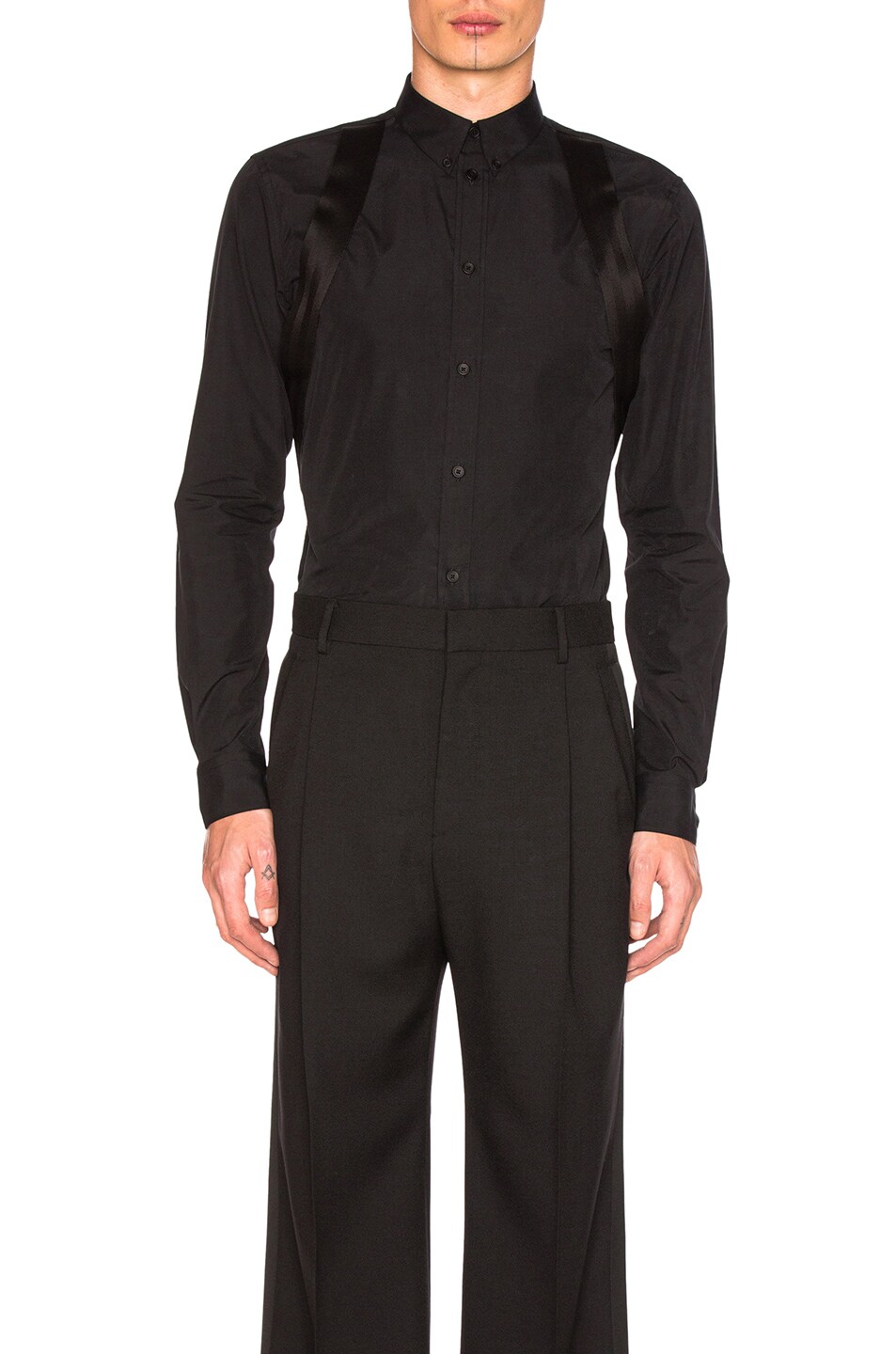 Image 1 of Givenchy Strap Shirt in Black