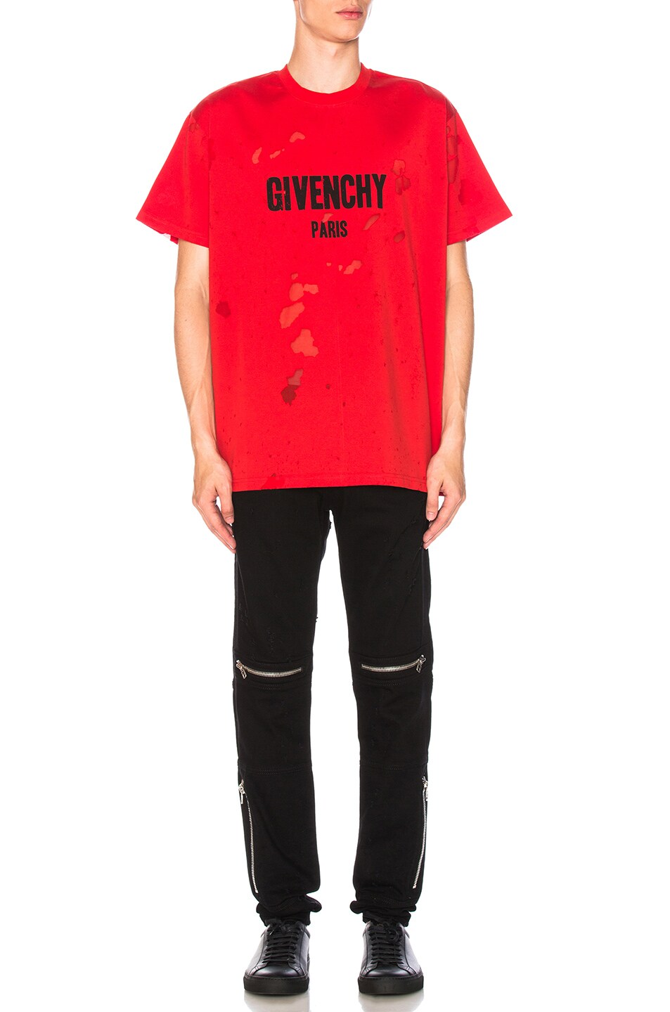 givenchy destroyed shirt