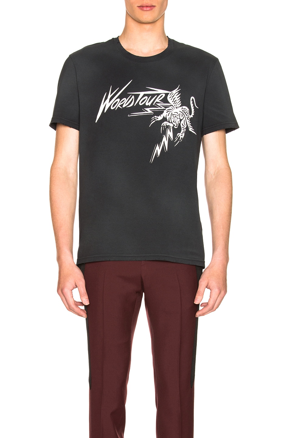 Image 1 of Givenchy World Tour Tee in Black