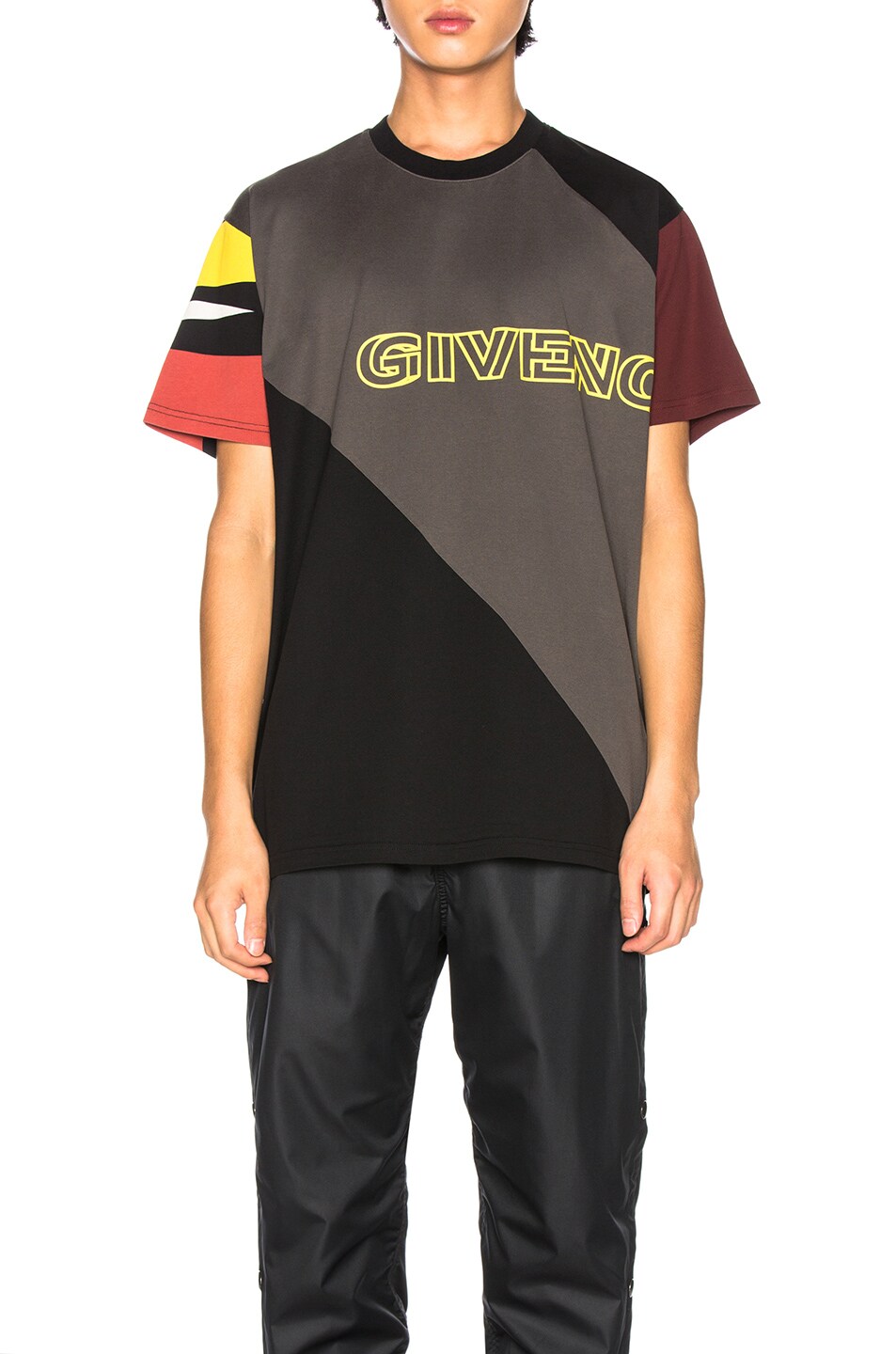 Image 1 of Givenchy Oversized Sport Tee in Black