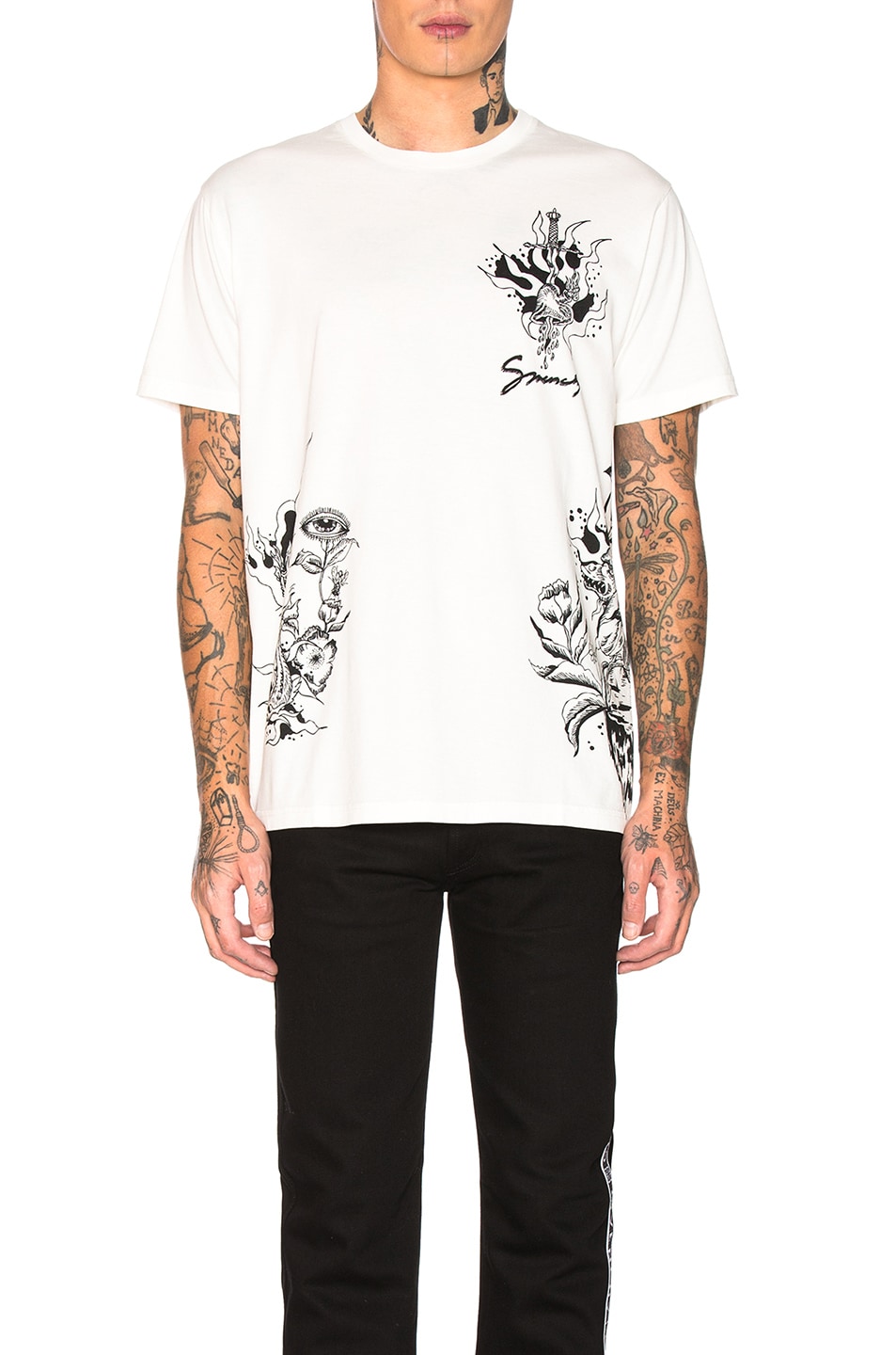Image 1 of Givenchy Tee in Off White