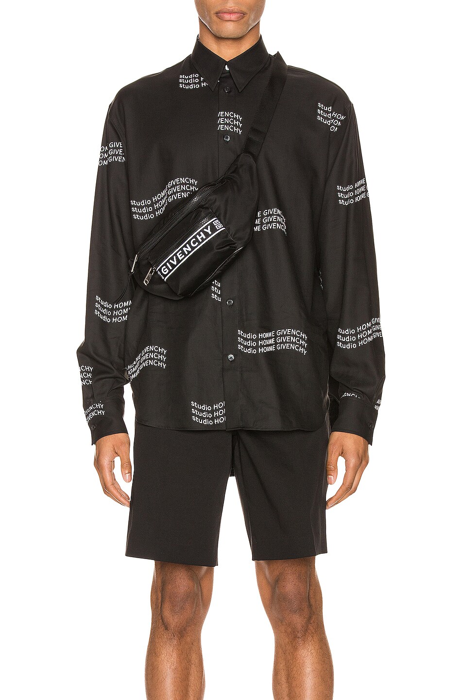 Image 1 of Givenchy Studio Homme Shirt in Black