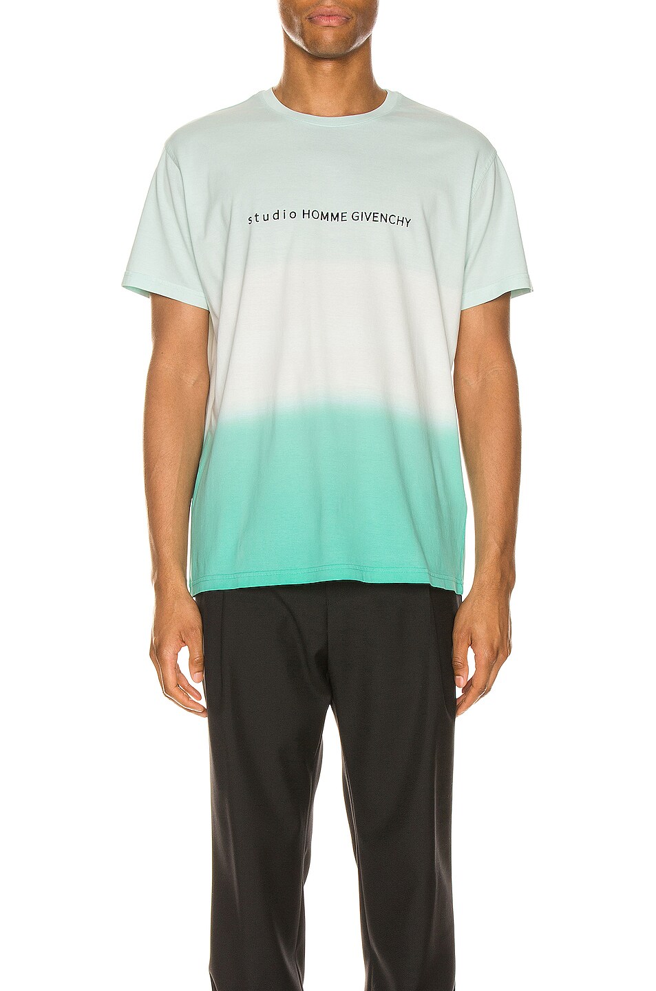 Image 1 of Givenchy Degrade Tee in Mint Green