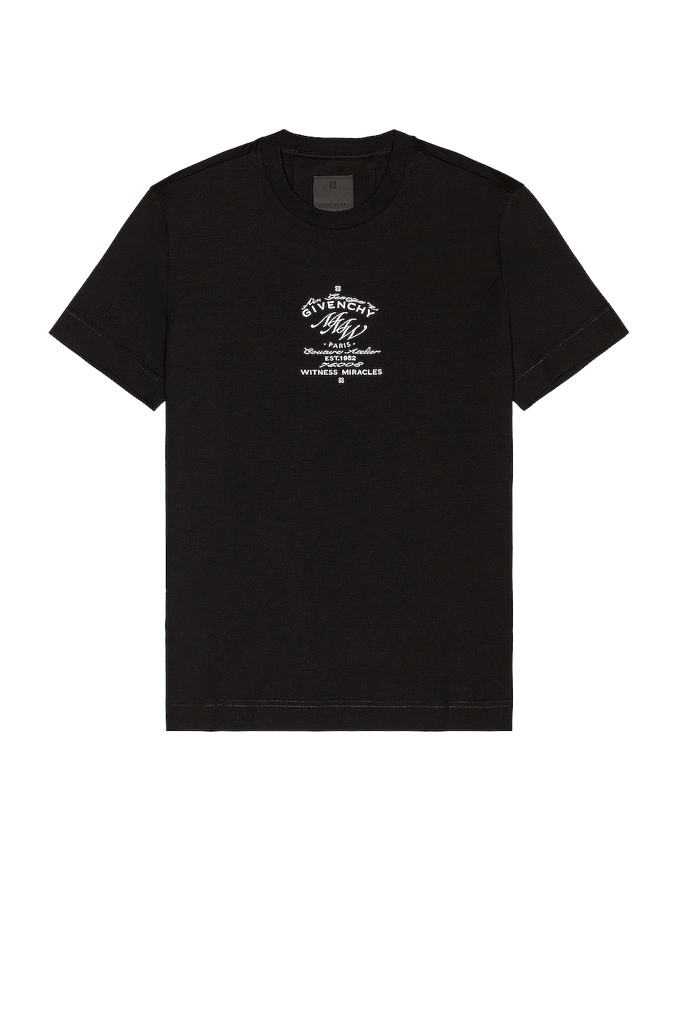 Image 1 of Givenchy Slim Fit T-Shirt in Black