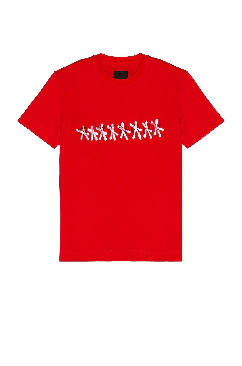 Image 1 of Givenchy C&S Short Sleeve T-Shirt in Red