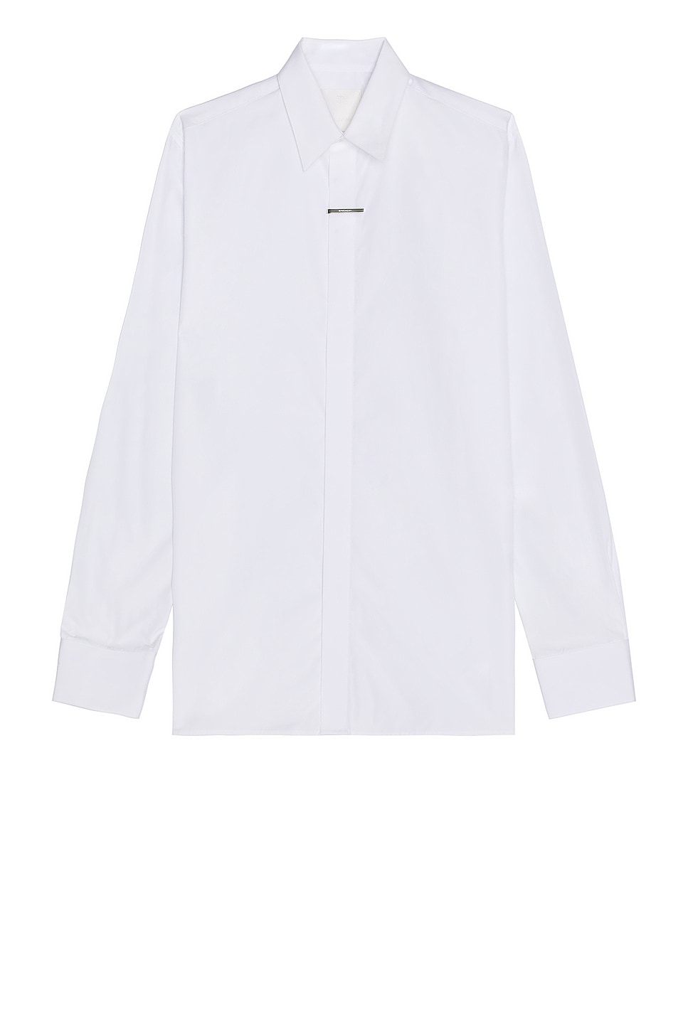 Image 1 of Givenchy Formal Metal Clip Shirt in White