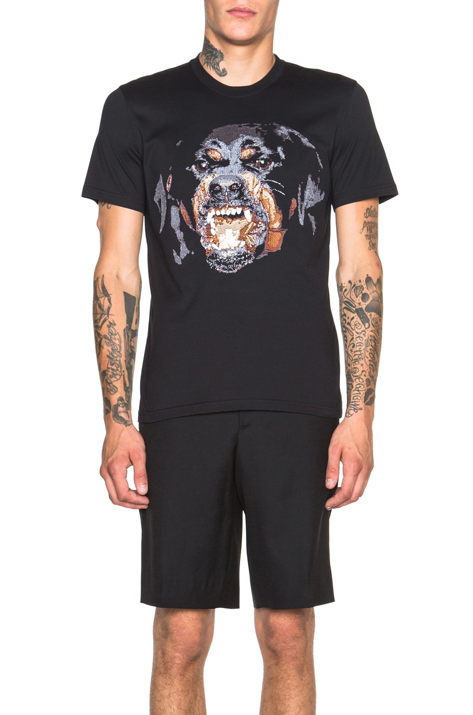 Image 1 of Givenchy Rottweiler Tee in Black