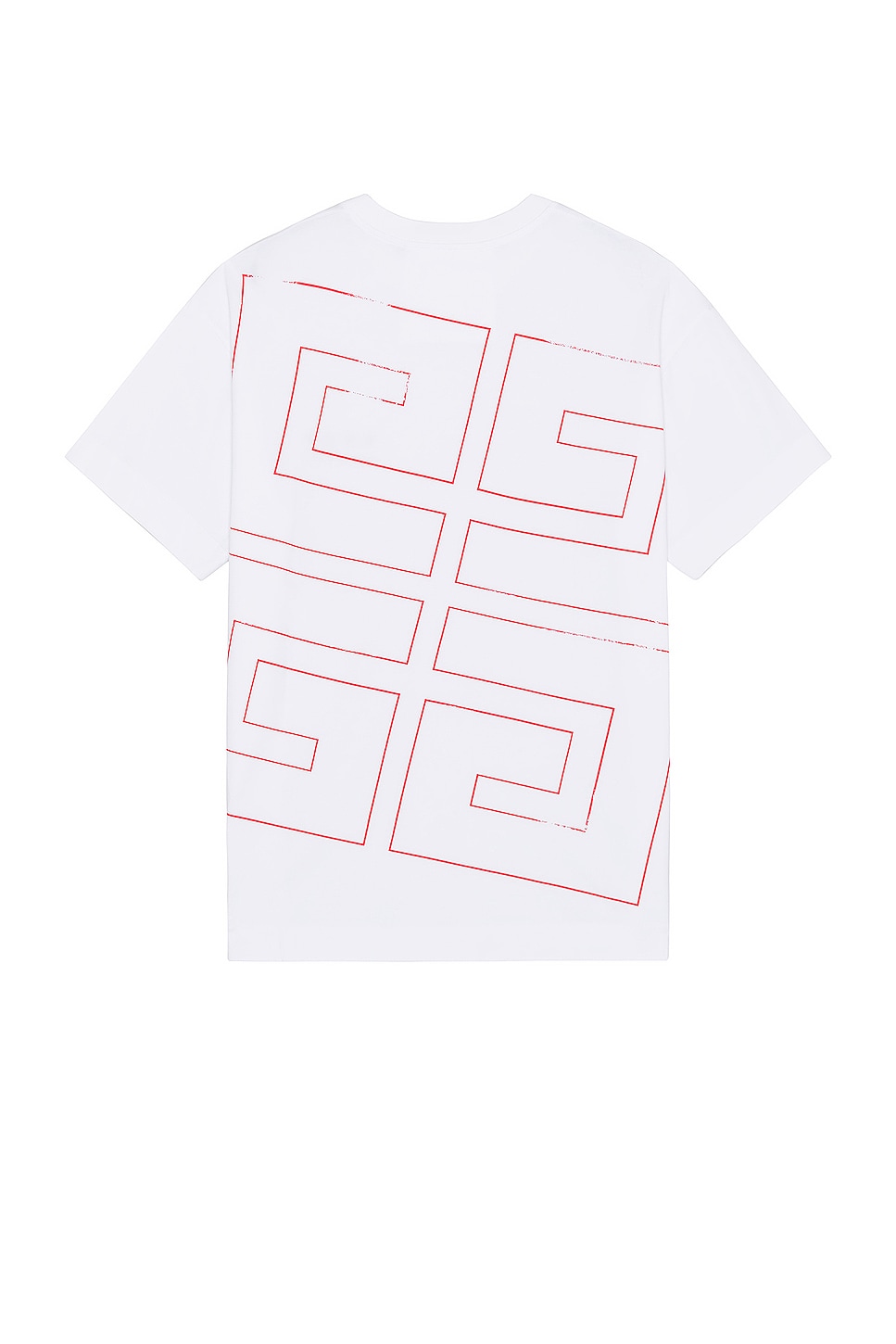 Image 1 of Givenchy Standard Short Sleeve Base Tee in White