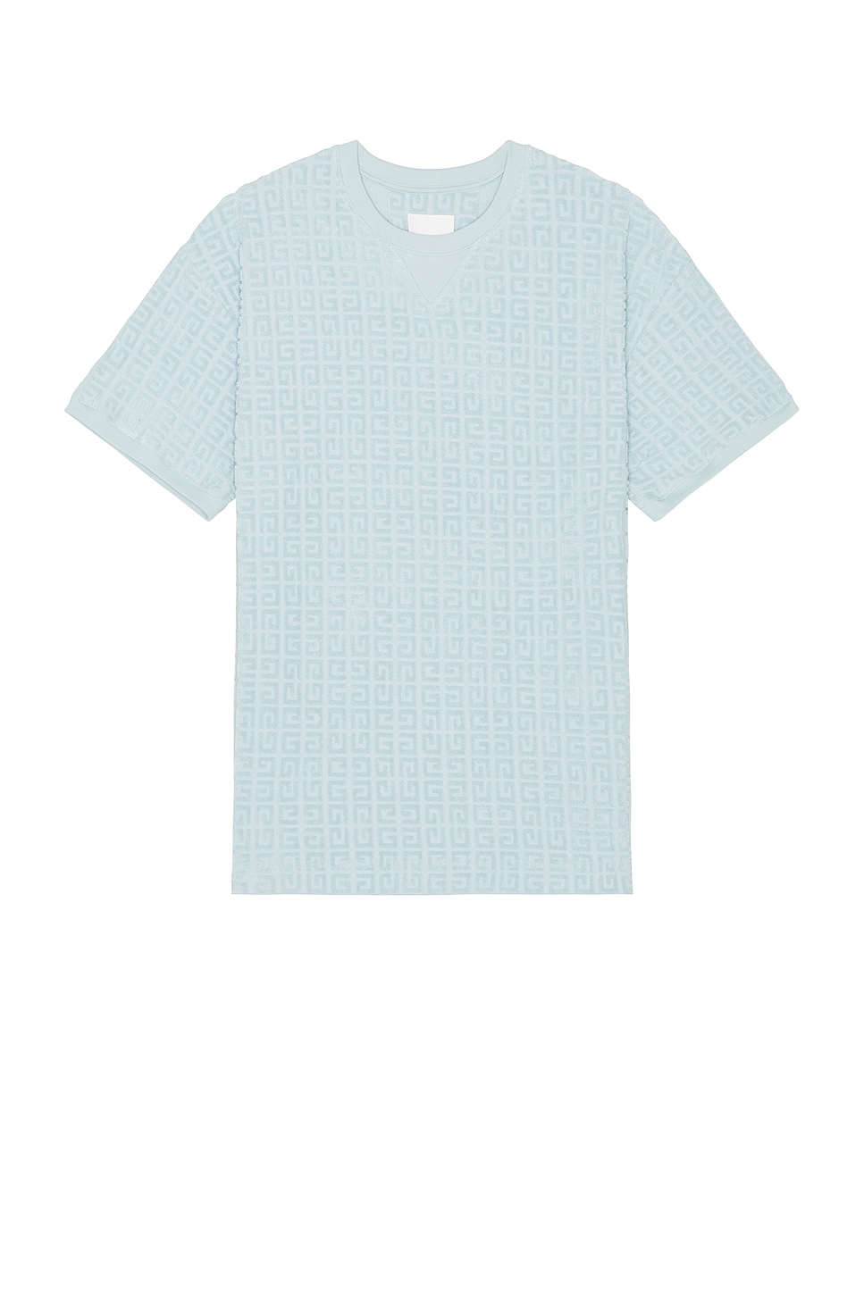 Image 1 of Givenchy Standard Short Sleeve Base T-Shirt in Sky Blue