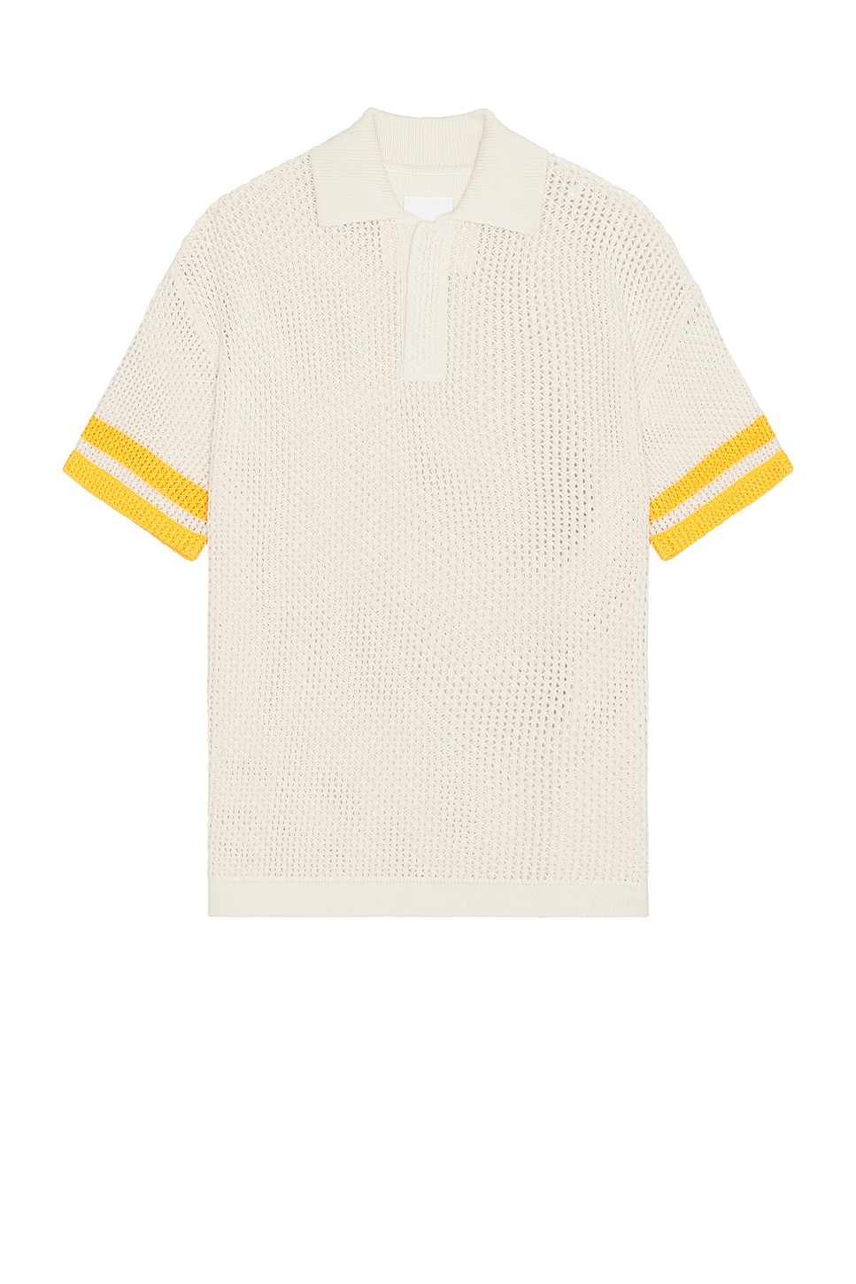 Image 1 of Givenchy Knitted Polo Shirt in Ivory