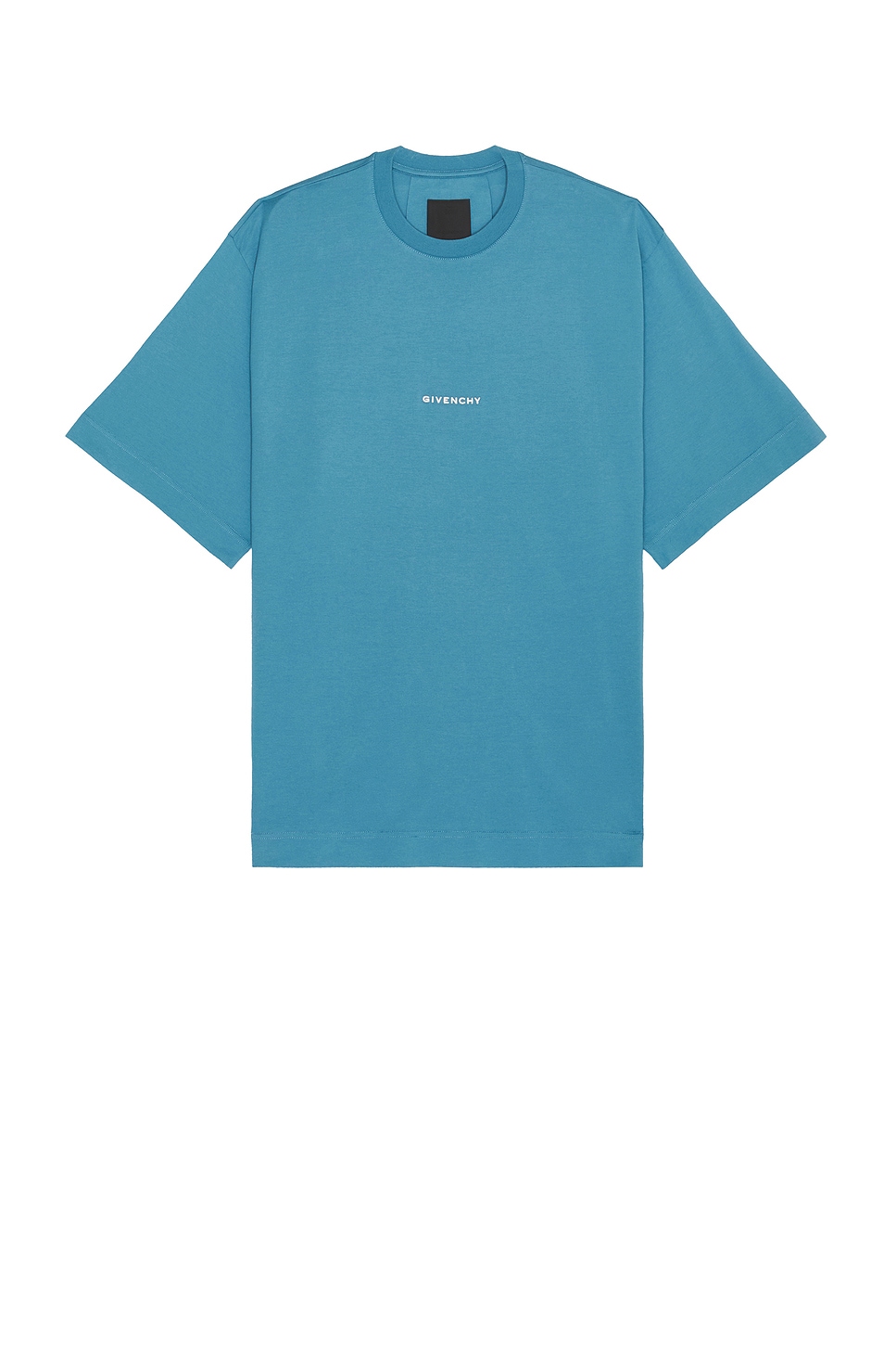 Shop Givenchy New Studio Fit T-shirt In Steel Blue