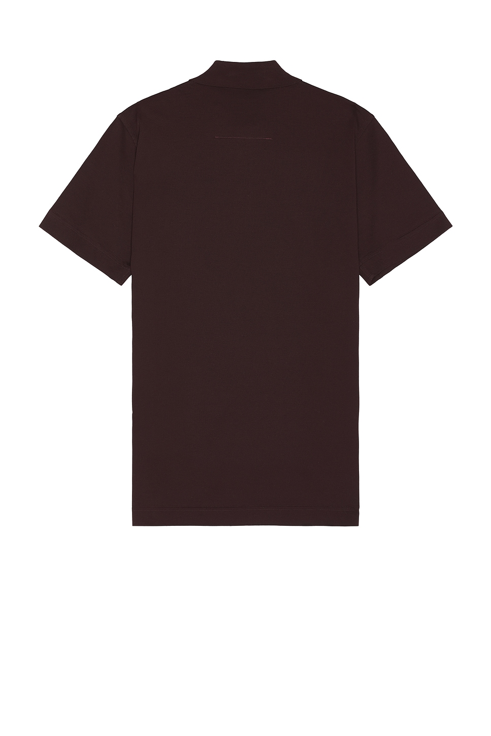 Shop Givenchy Monogram Polo In Burgundy