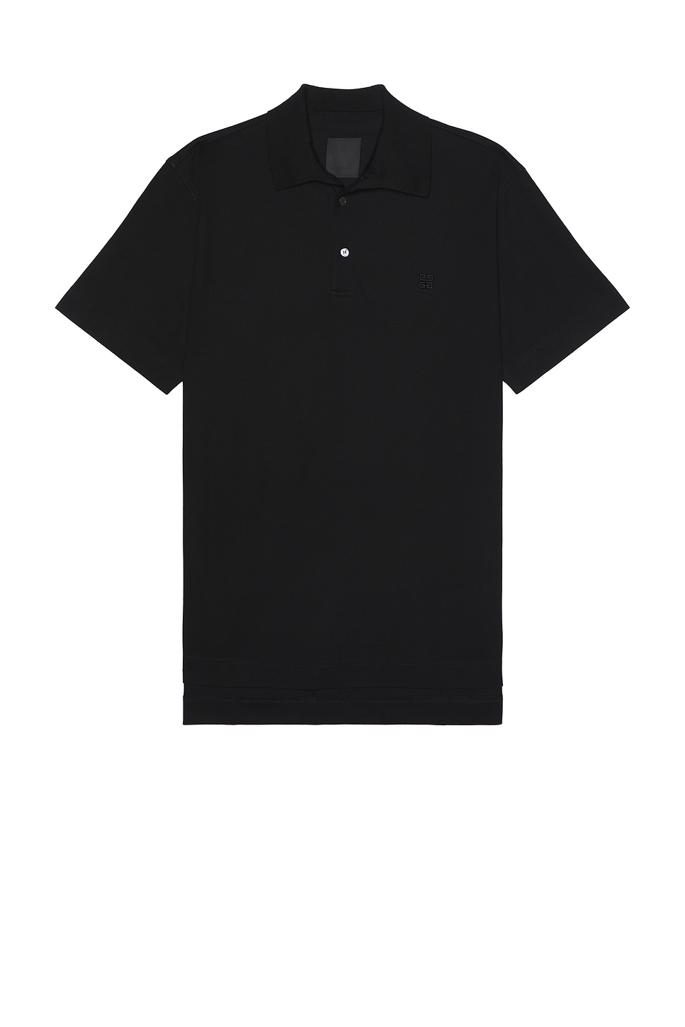 Classic Fit Polo in Black