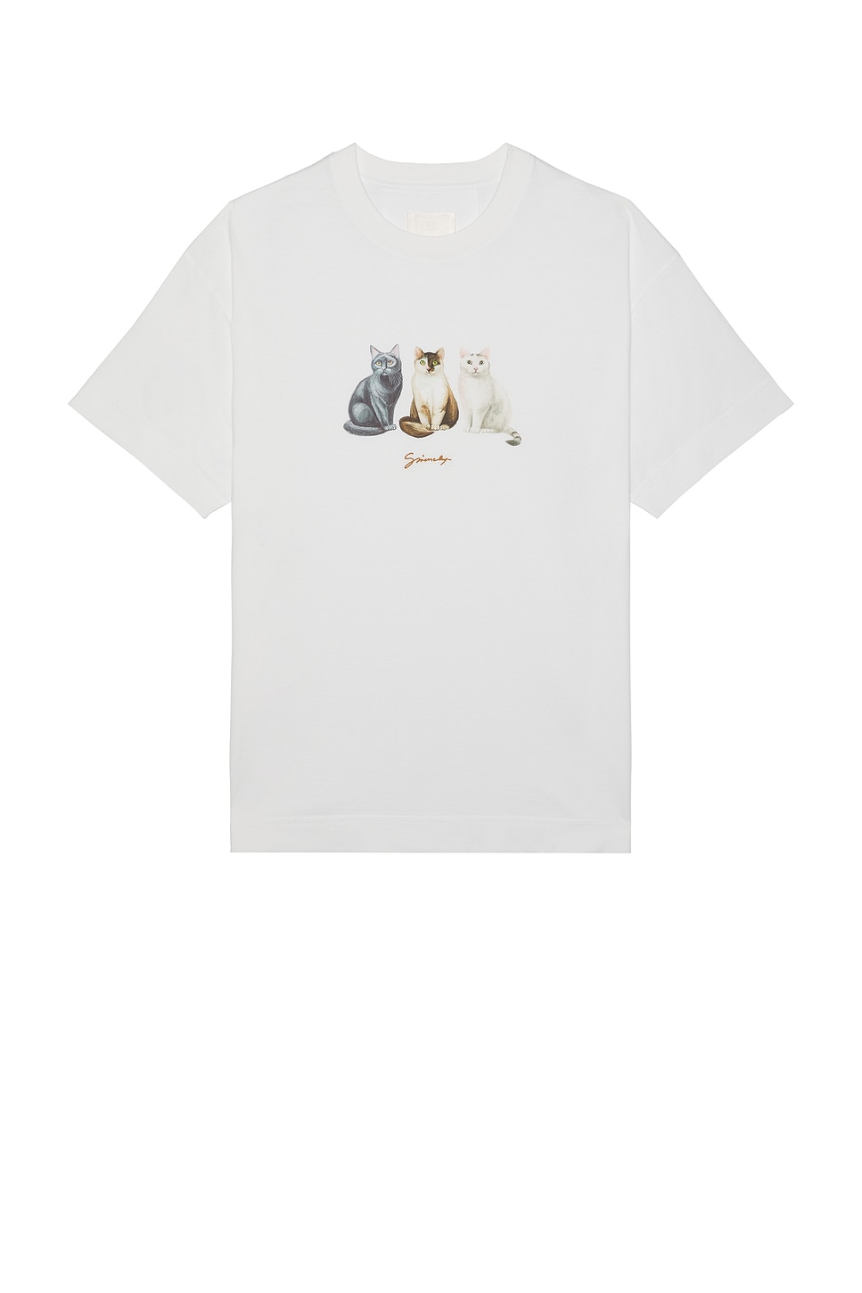 Image 1 of Givenchy Regular Fit Tee in White