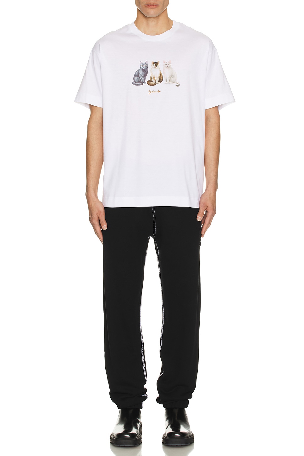 Image 1 of Givenchy Regular Fit Tee in White