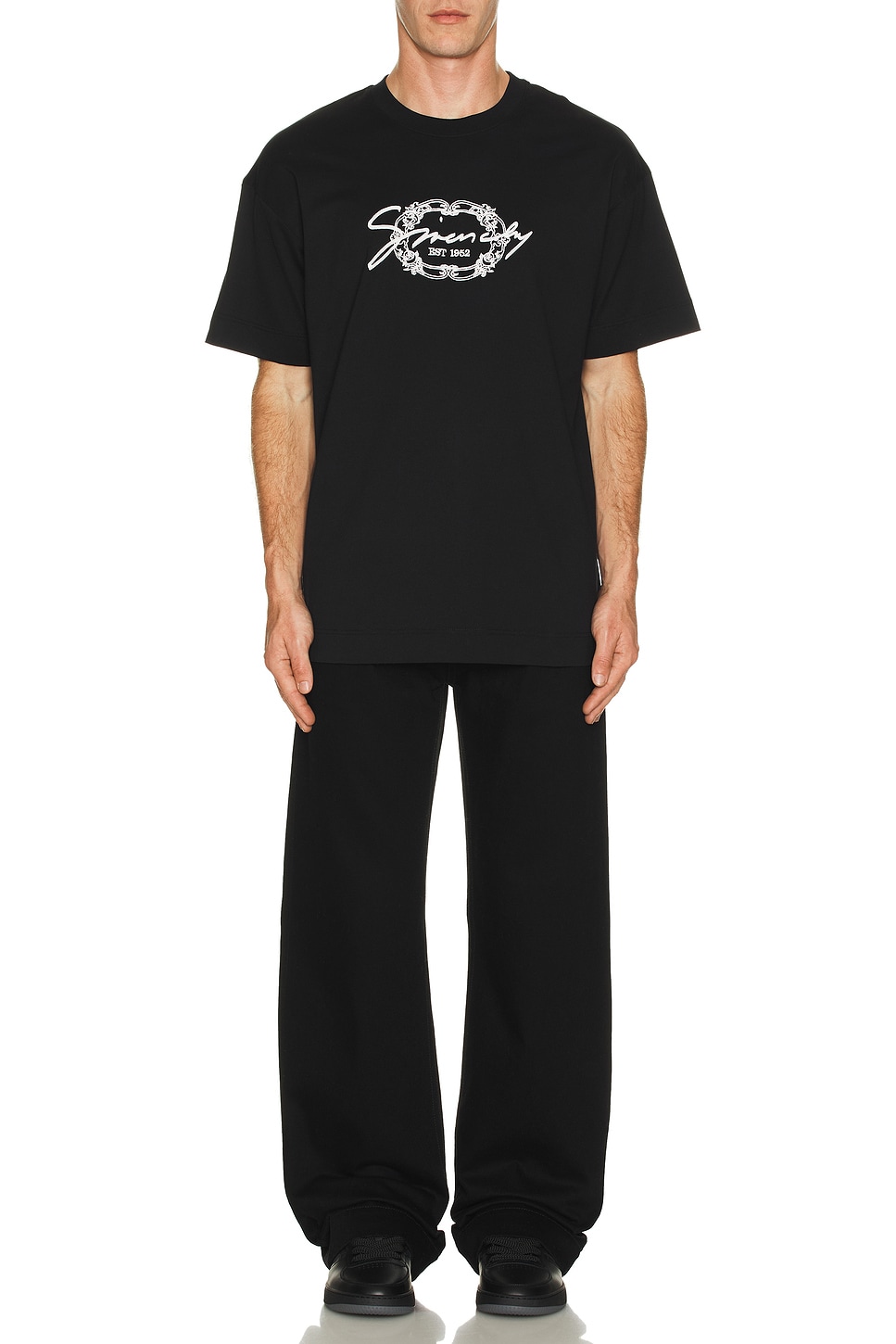 Image 1 of Givenchy Regular Fit Tee in Black