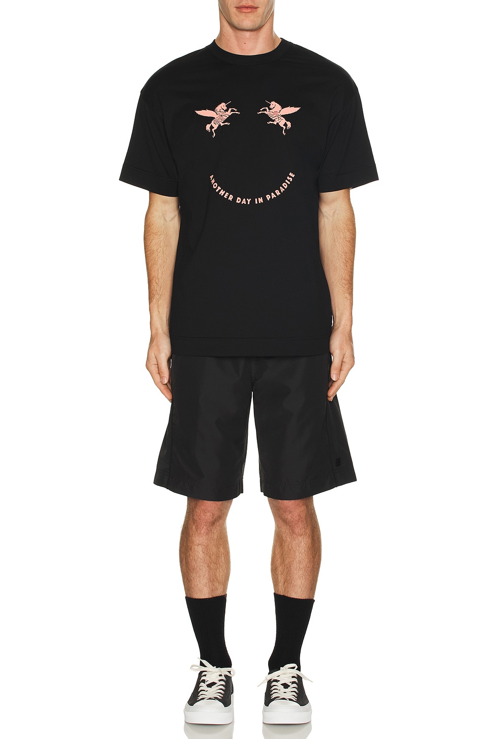 Image 1 of Givenchy Regular Fit T-Shirt in Black