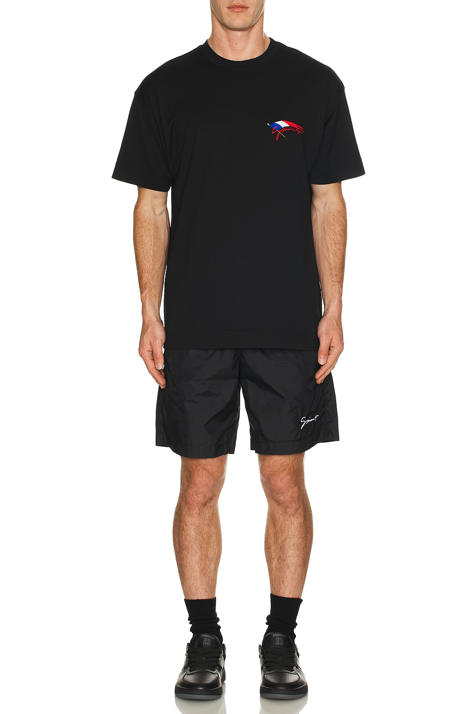 Image 1 of Givenchy Regular Fit T-Shirt in Black