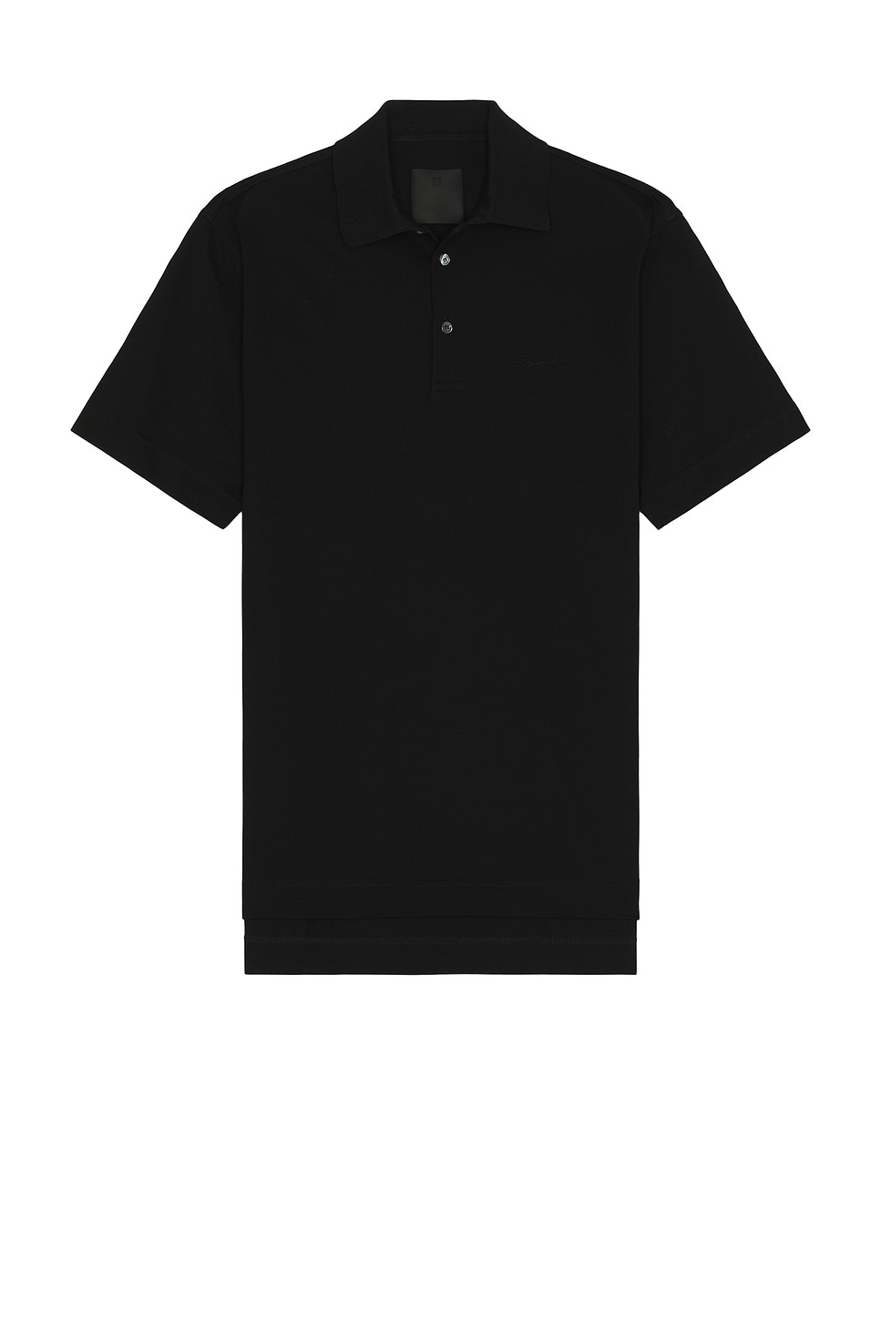 Image 1 of Givenchy Classic Fit Polo in Black