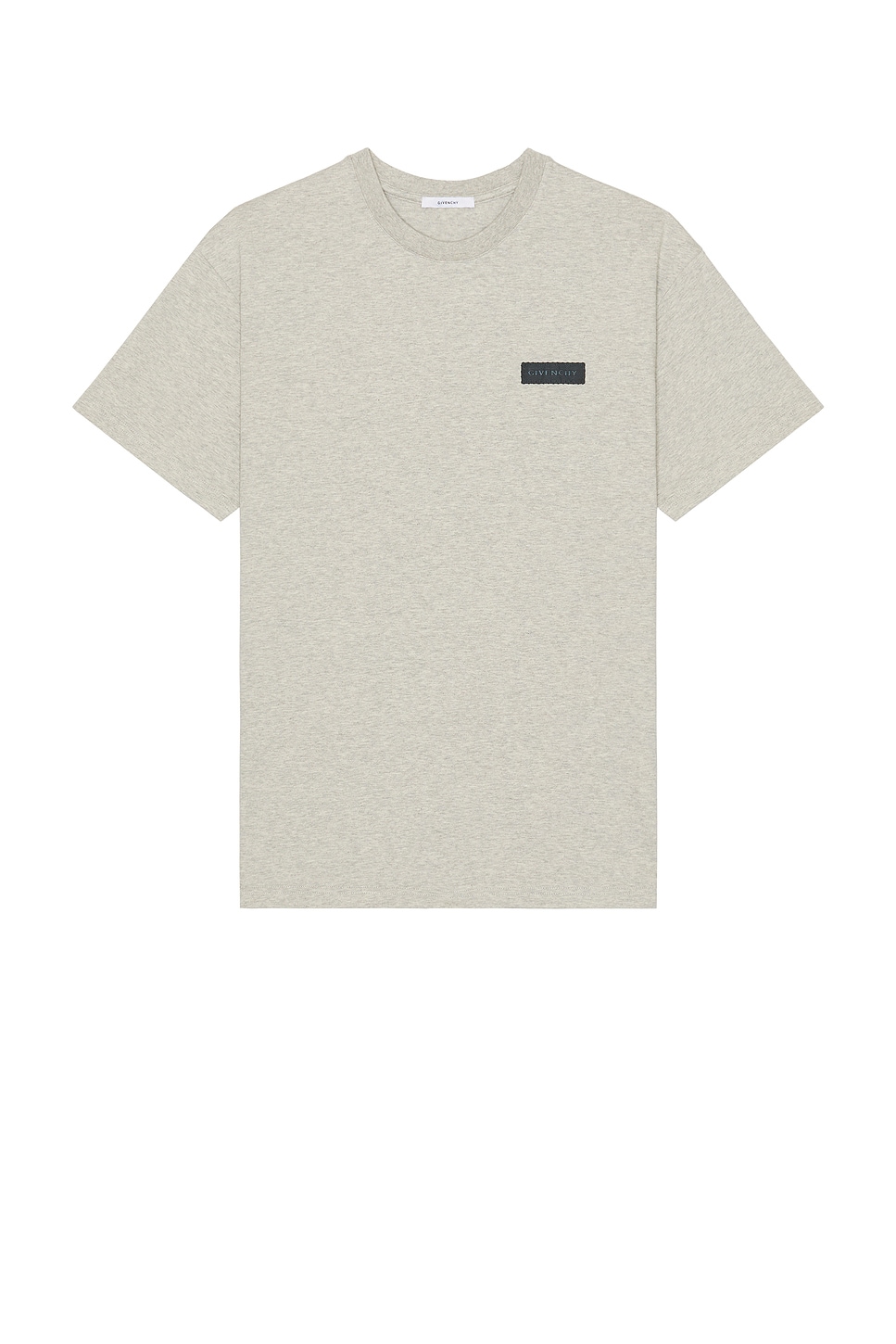 Regular Fit Tee in Light Grey